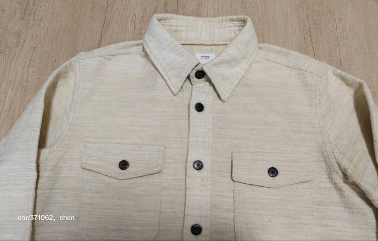 VISVIM 19AW SPOT BLACK ELK FLANNEL — back
