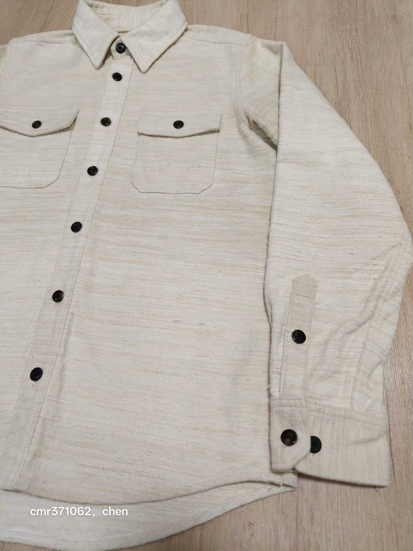 VISVIM 19AW SPOT BLACK ELK FLANNEL — detail