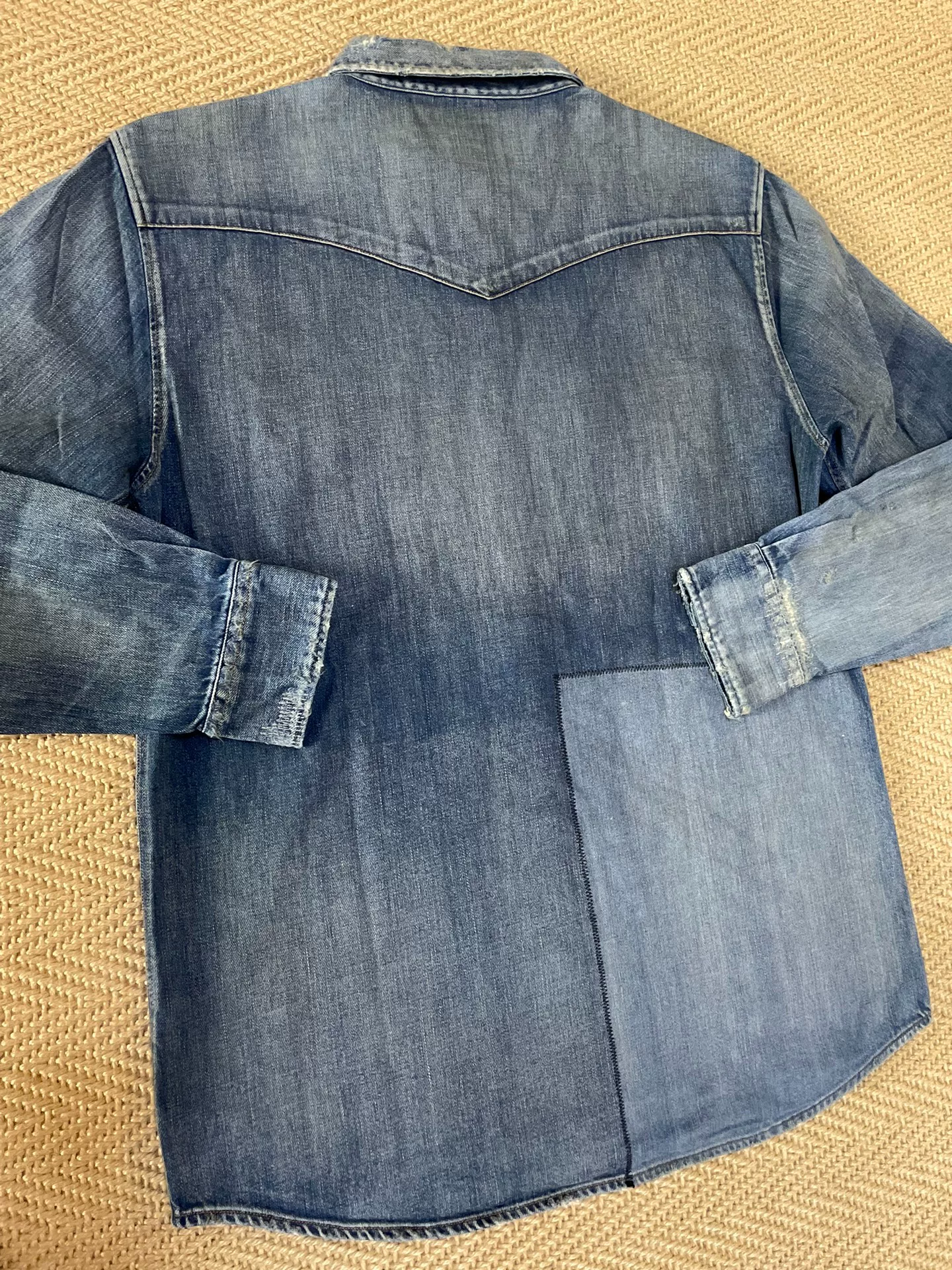 Vanquish & Fragment Denim Shirt Jacket — detail