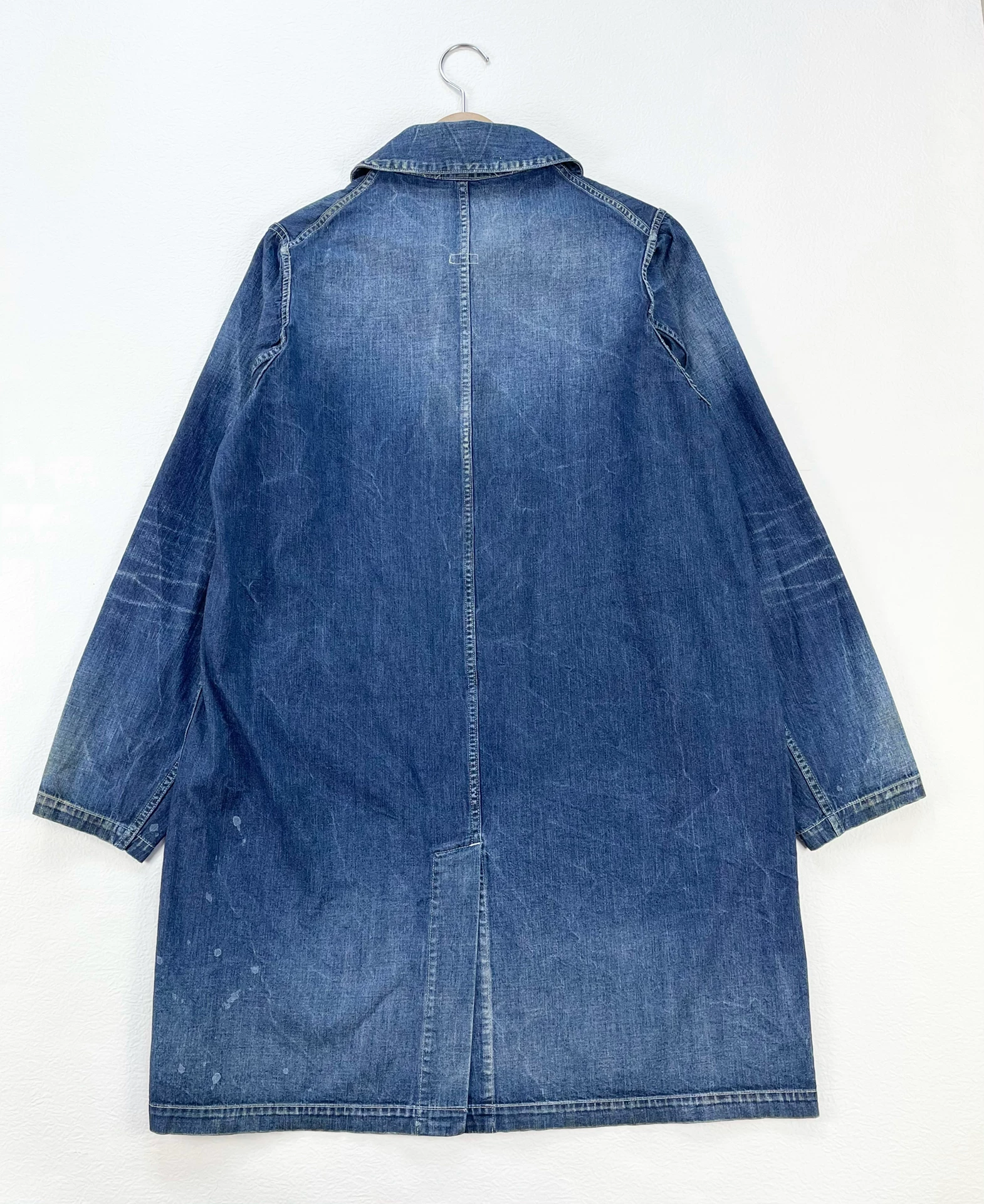 VISVIM GREASE MONKEY COAT — front