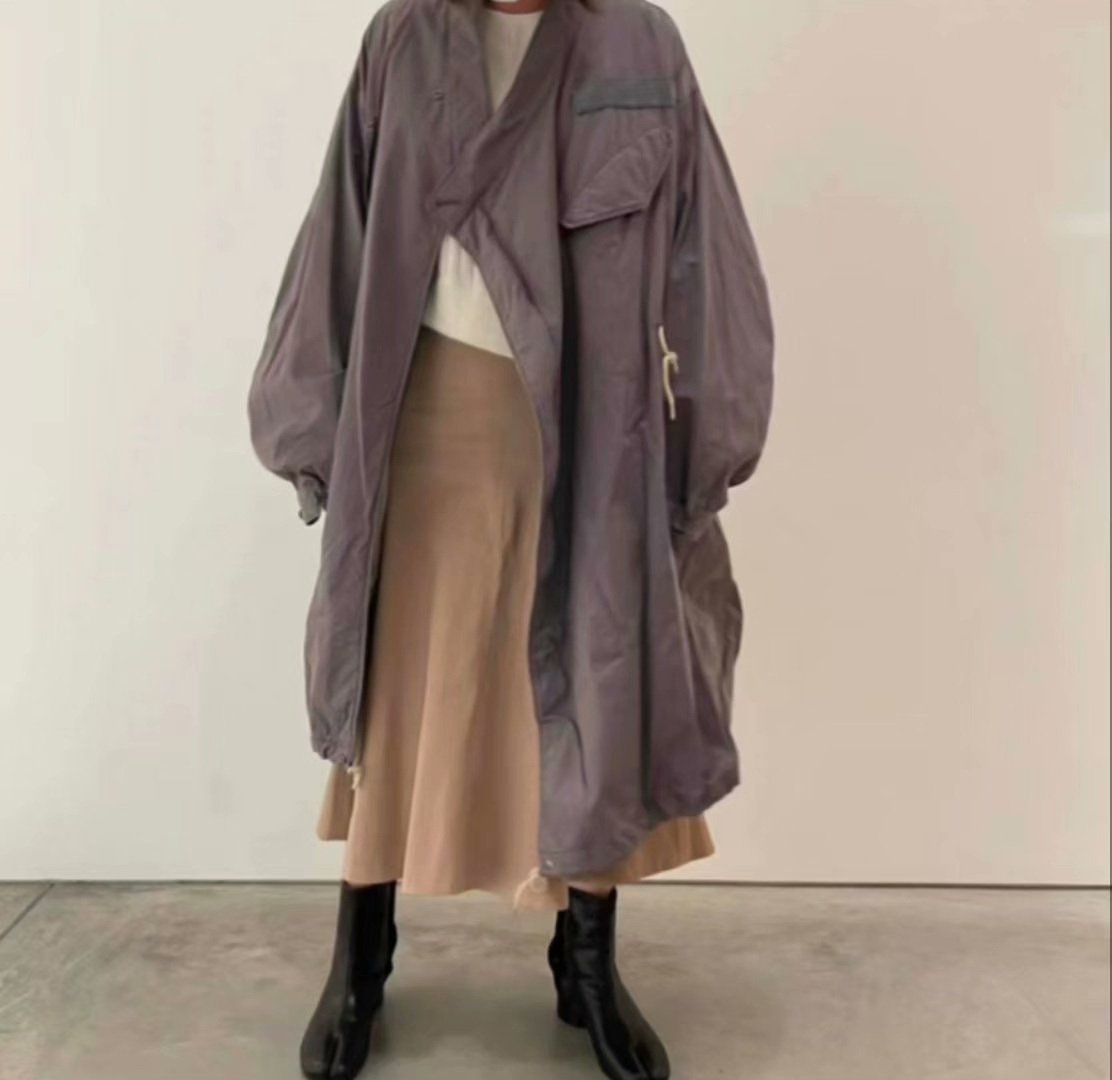 VISVIM 20AW Chamdo Fishtail Parka — label