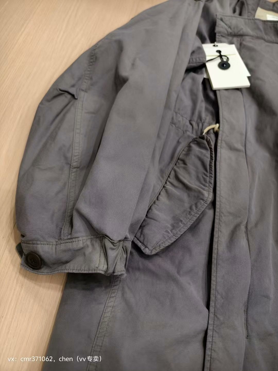 VISVIM 20AW Chamdo Fishtail Parka — detail