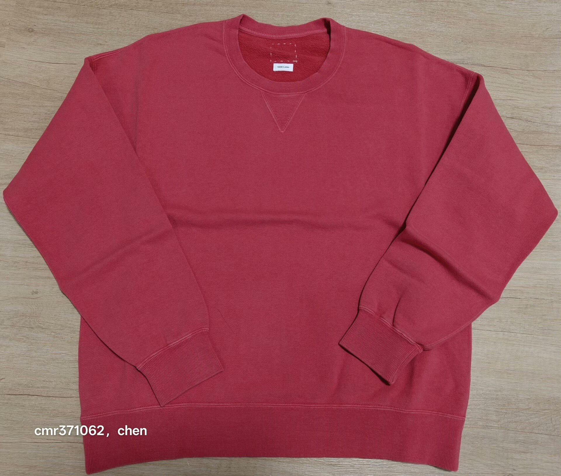 visvim 26ss Jumbo SB Sweat L/S DMGD