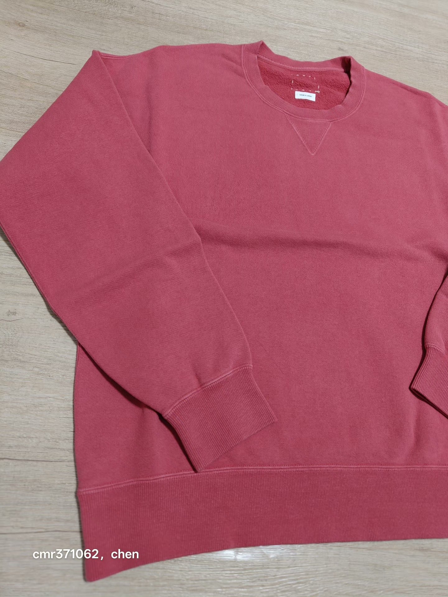 visvim 26ss Jumbo SB Sweat L/S DMGD — front