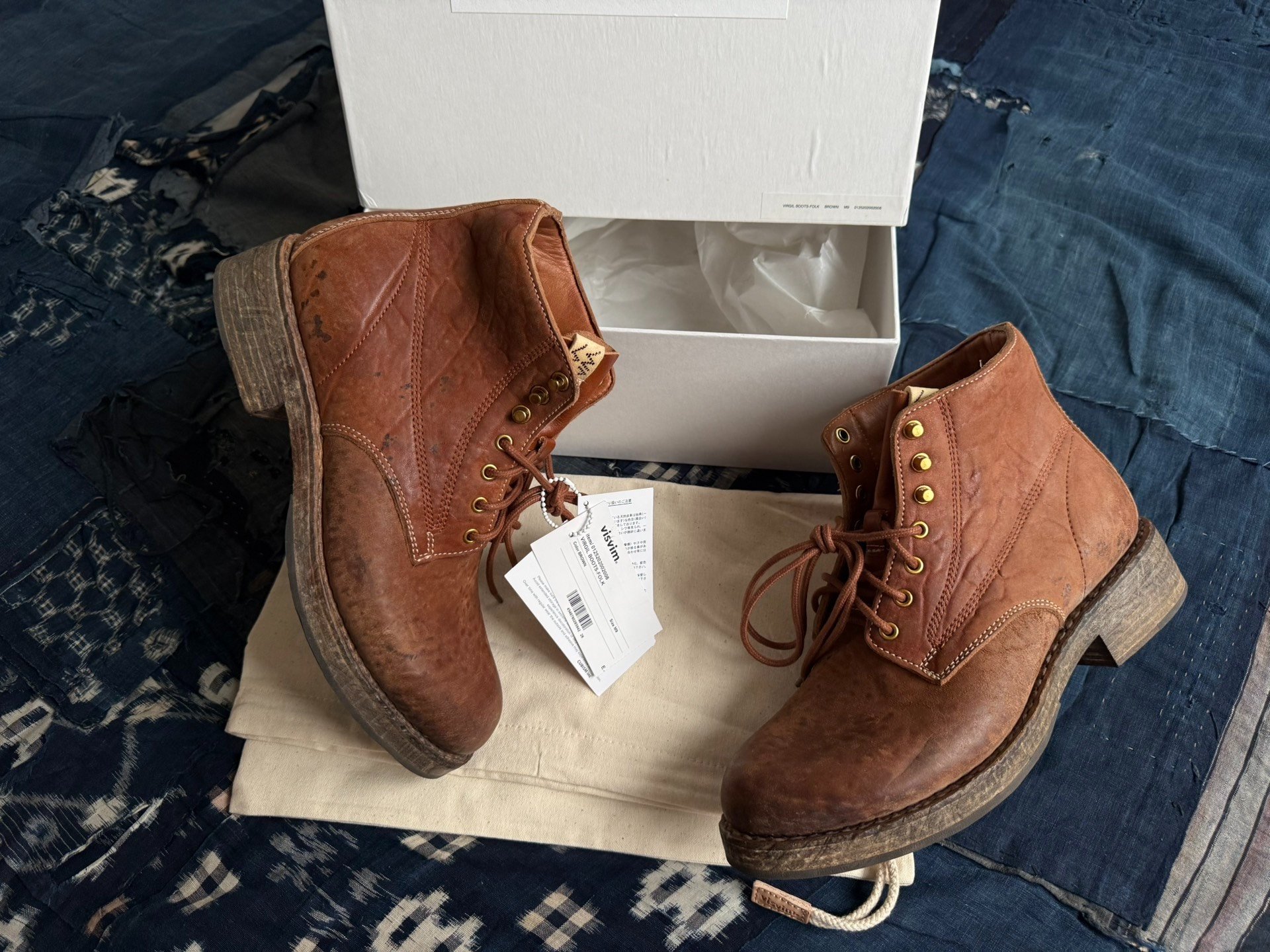 VISVIM 25AW VIRGIL BOOTS-FOLK