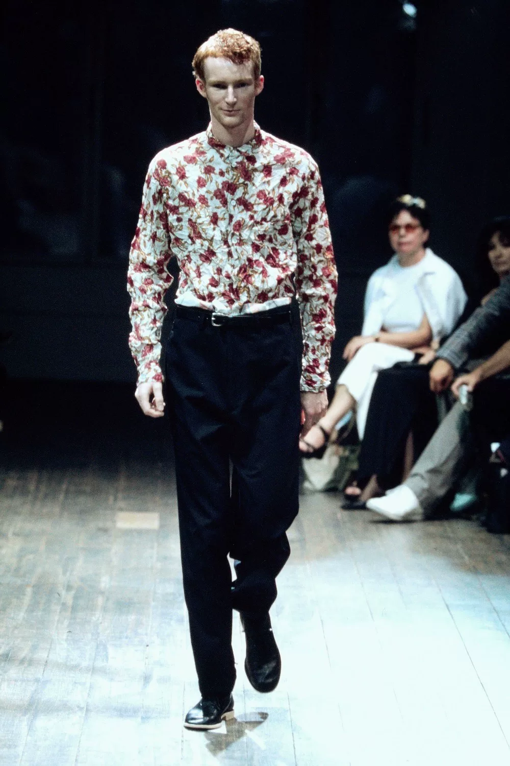 Yohji Yamamoto 01ss Ink Azalea Shirt — front