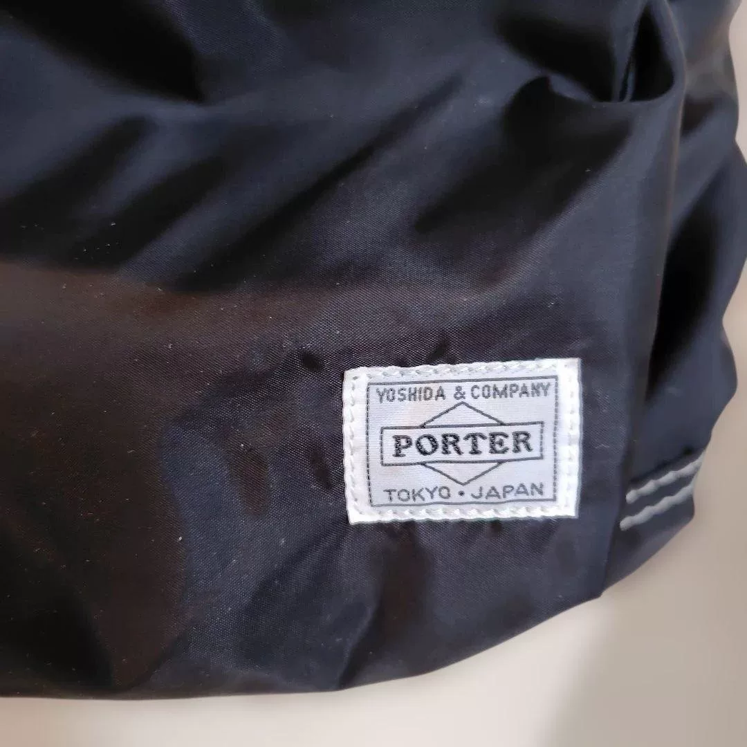 PORTER REEF Black Backpack S — detail