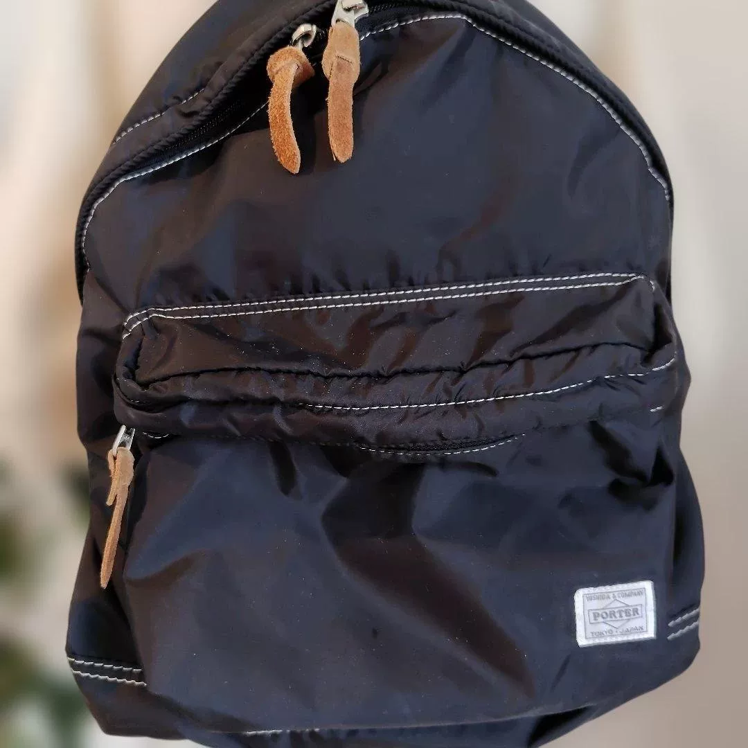 PORTER REEF Black Backpack S — front