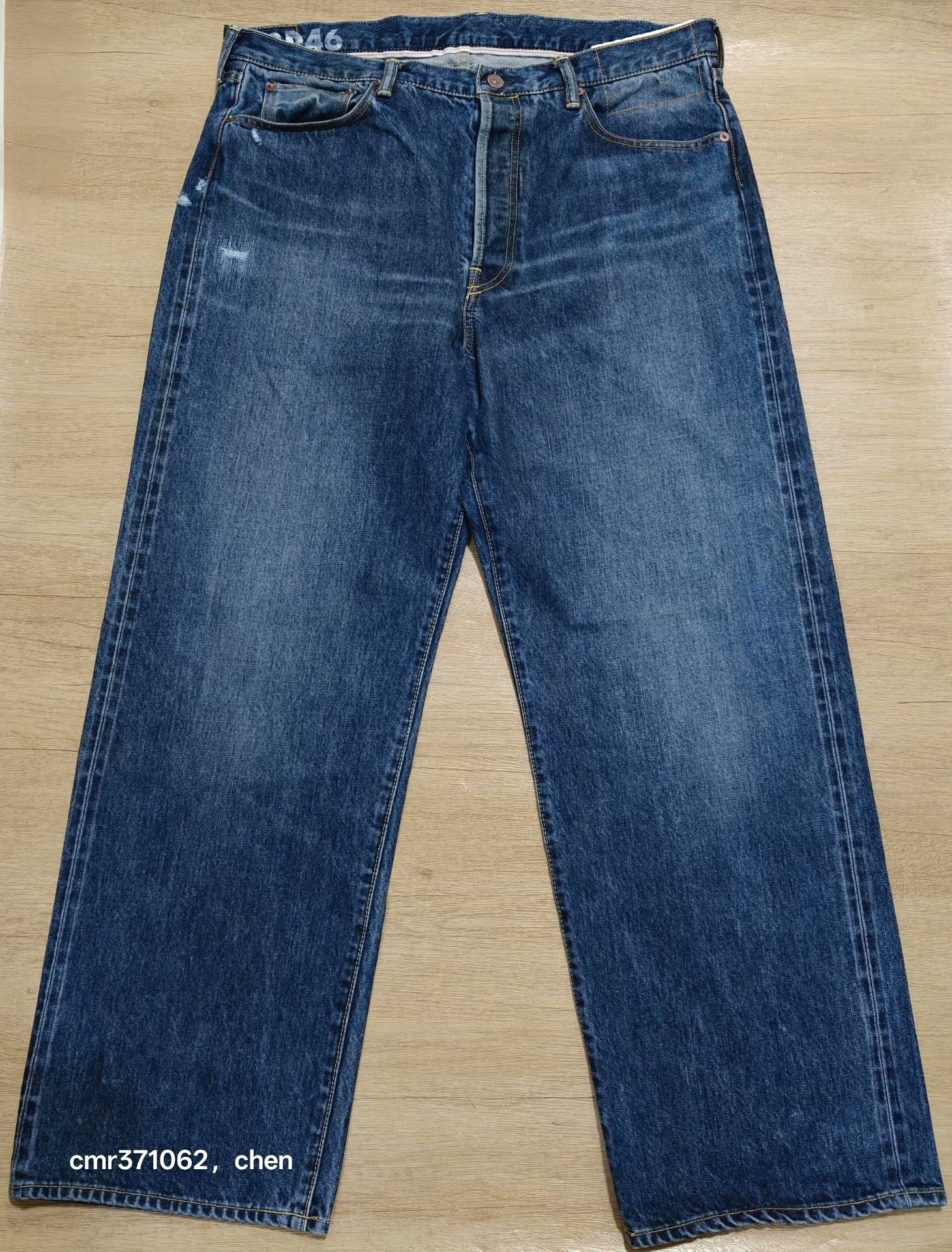 VISVIM 26SS SOCIAL SCULPTURE 01 WIDE DMGD-46