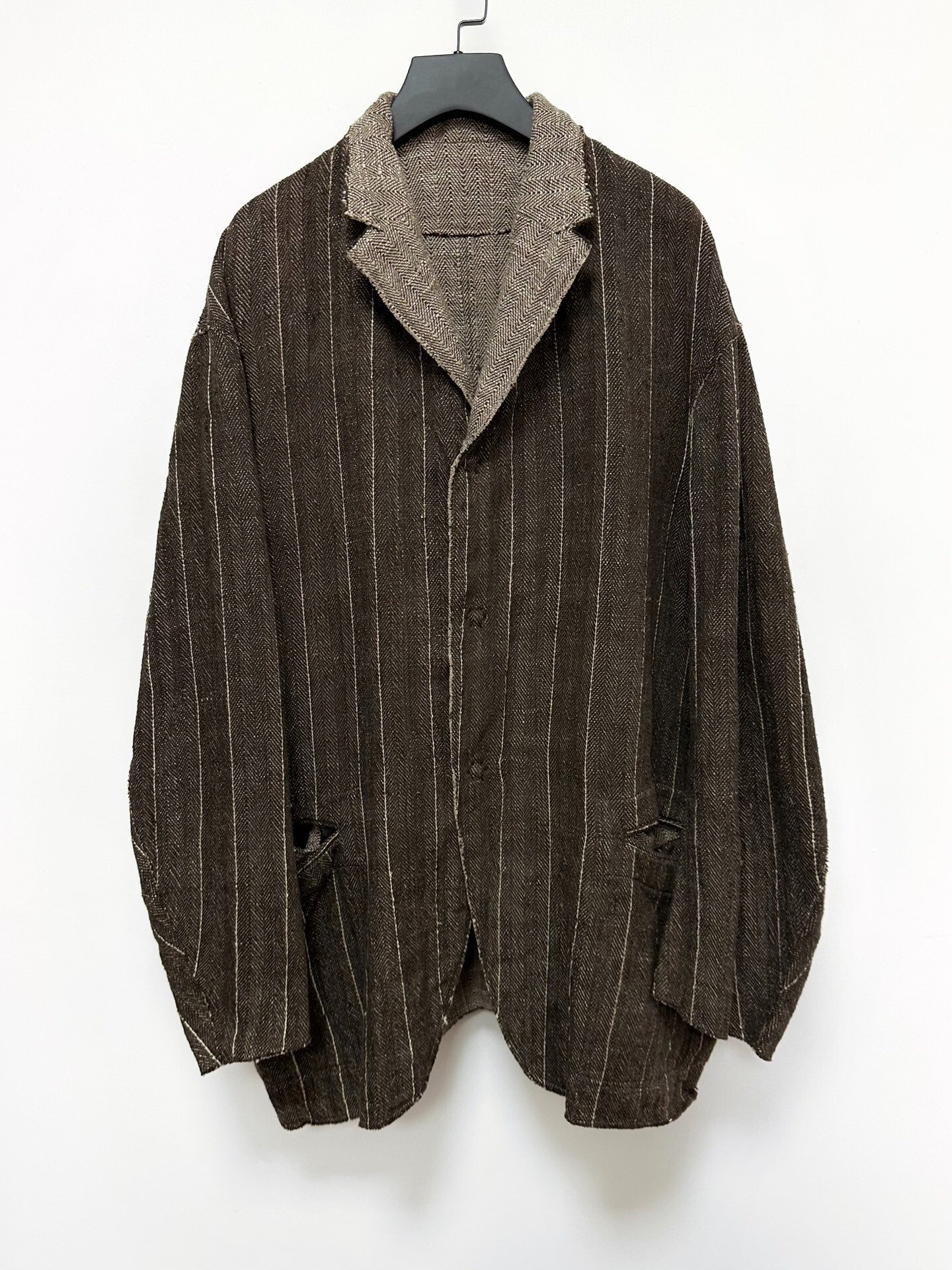 Andrew Driftwood Handwoven Double-Sided Jacket