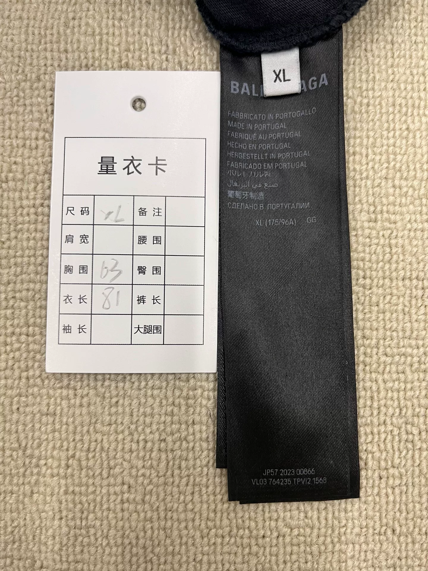 Balenciaga FW23 Bitcoin Logo Print T-Shirt — label
