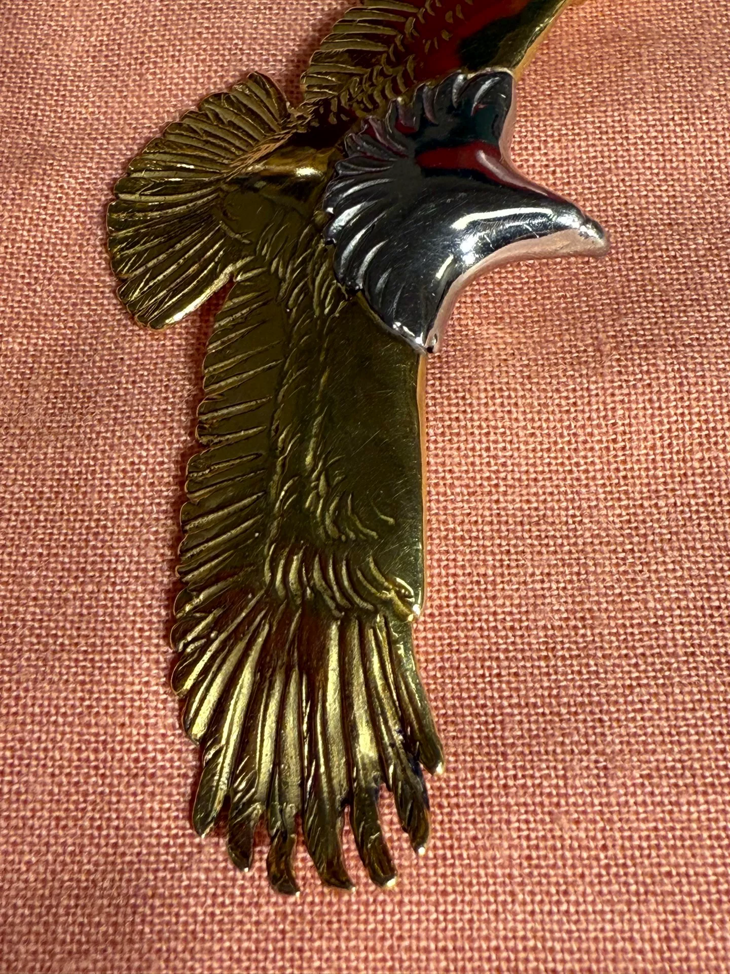 TADY&KING TK Medium Eagle Pendant — label