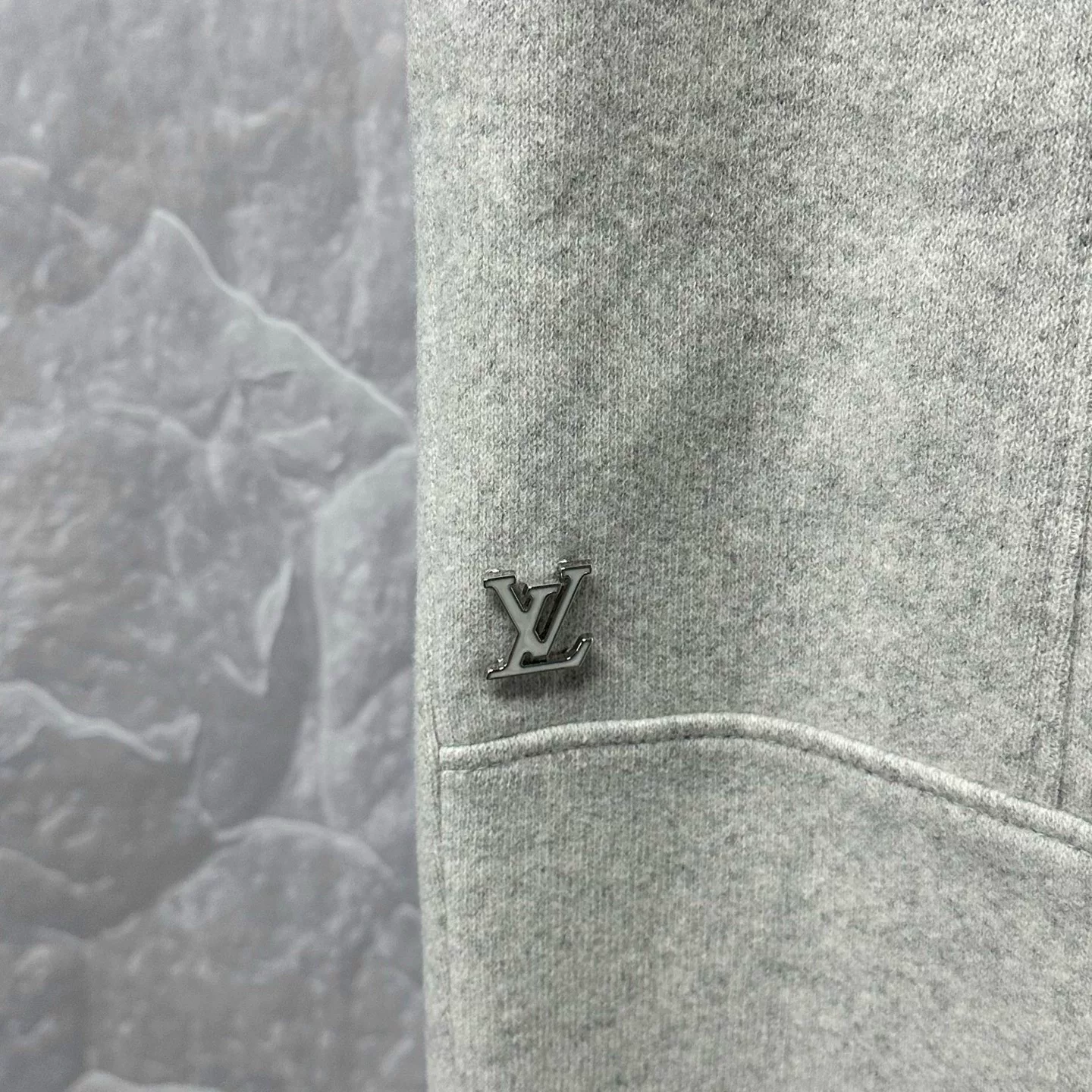 Louis Vuitton SS25 Logo Wool Pants — detail