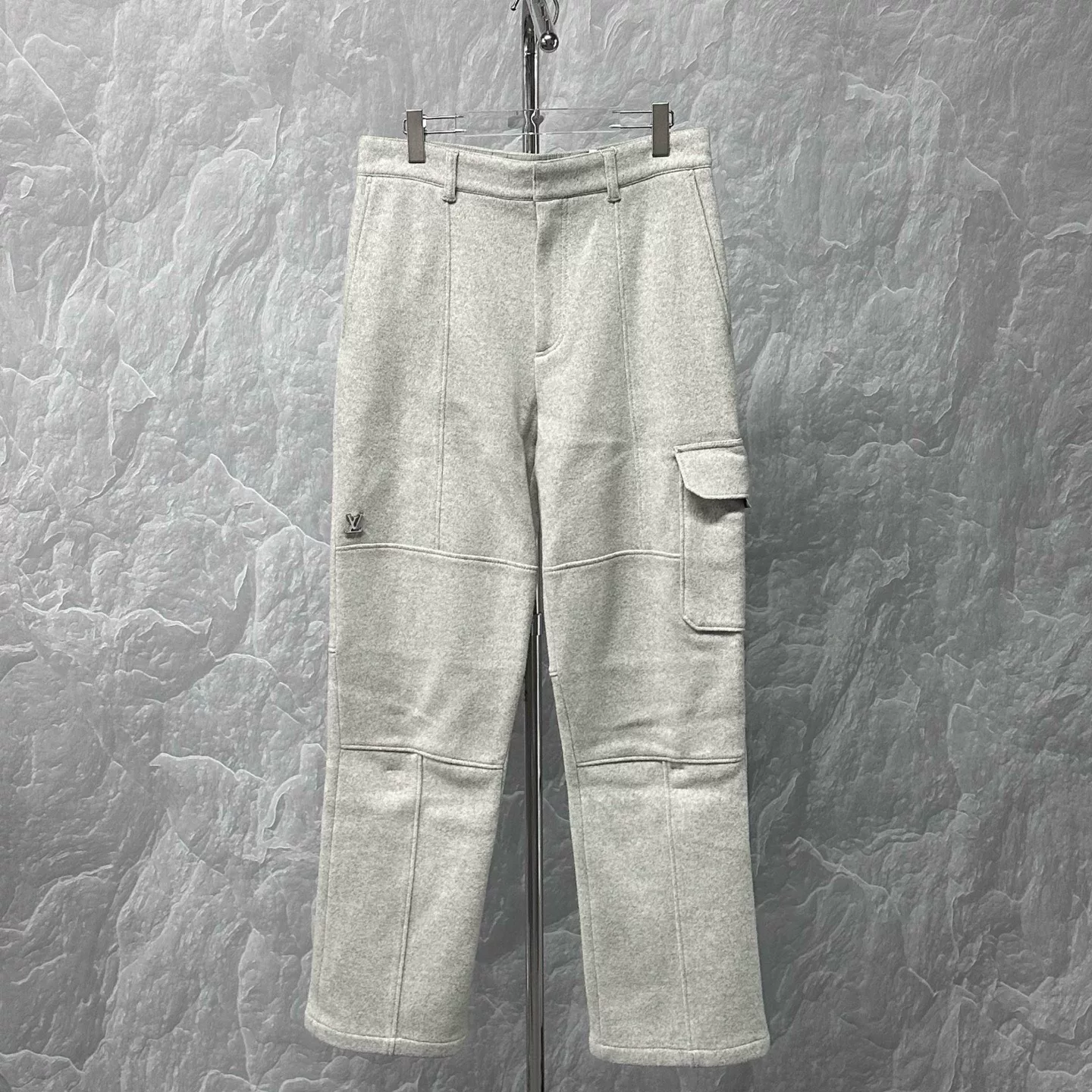 Louis Vuitton SS25 Logo Wool Pants