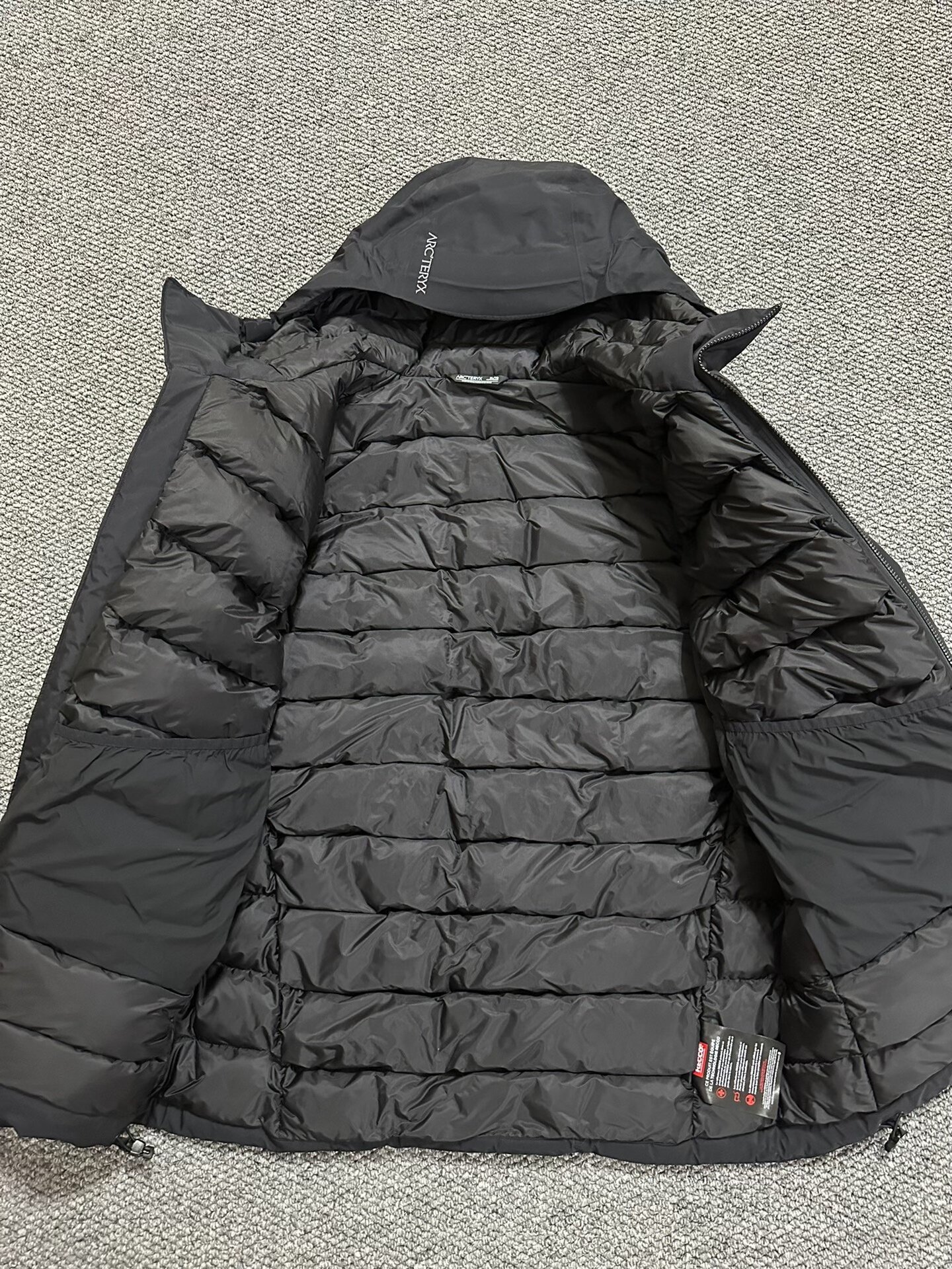 Arc'teryx Beta Down Jacket — detail