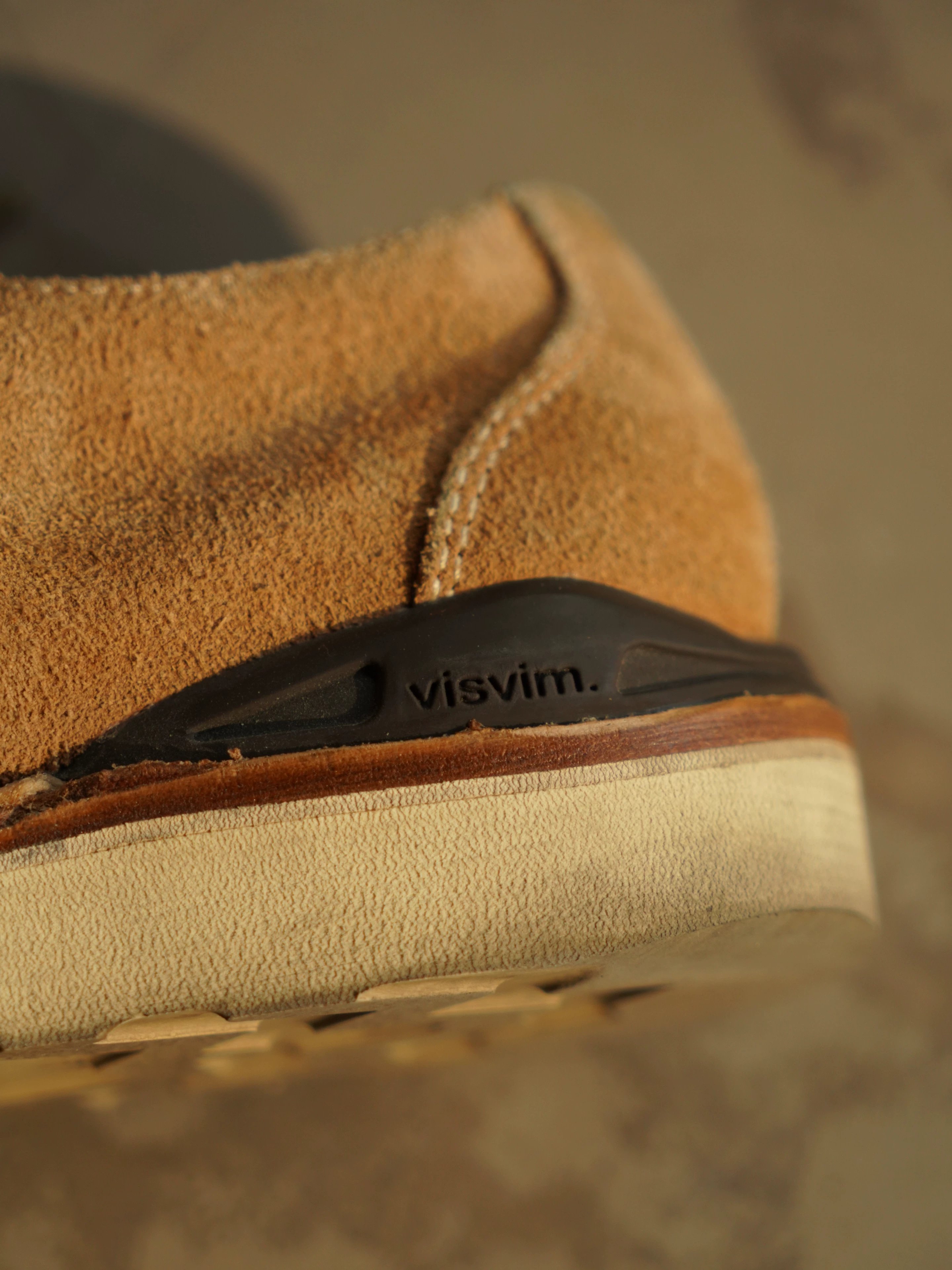 VISVIM VIRGIL PLAIN TOE-FOLK Limited Low-Top — detail