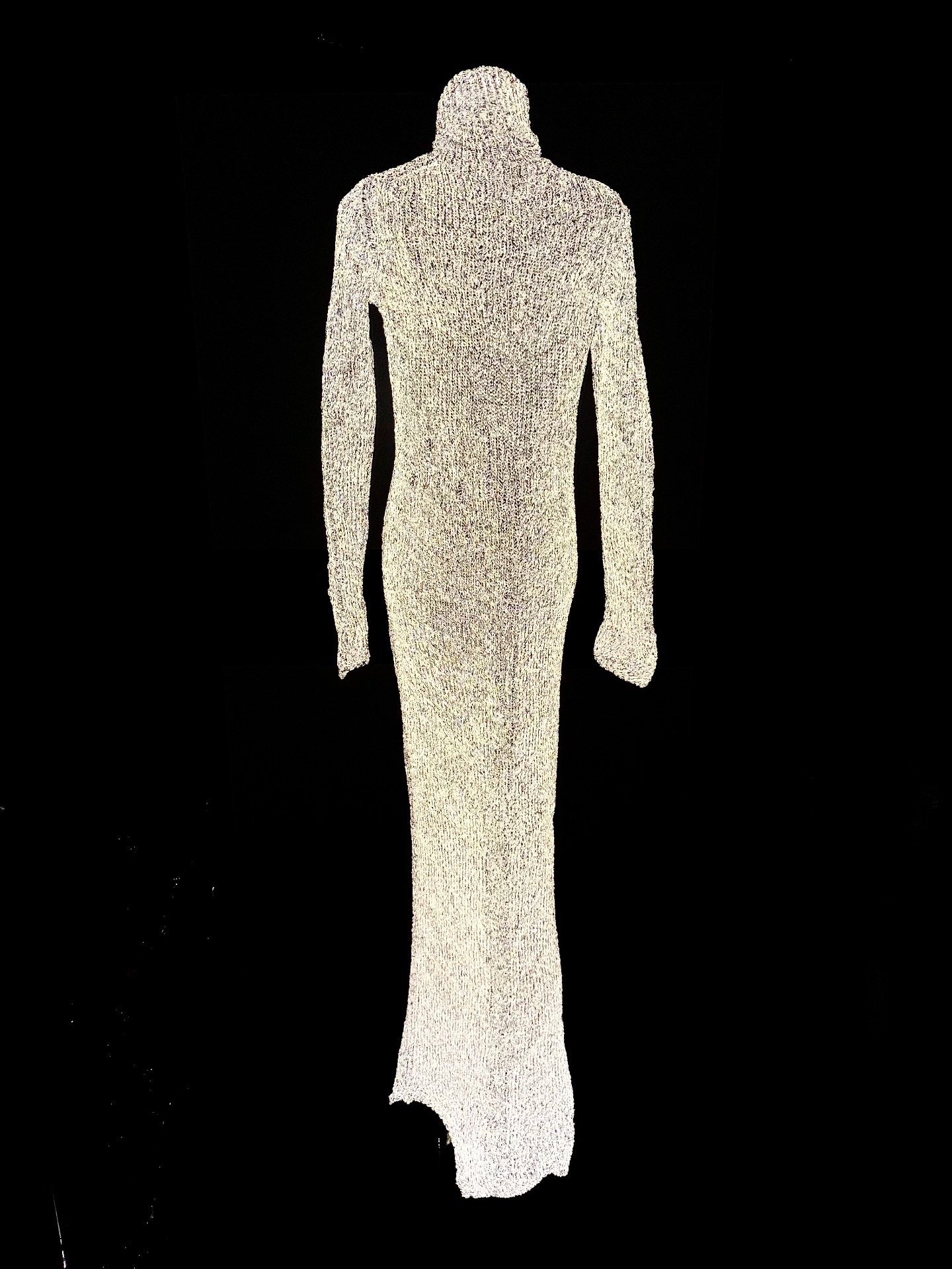 Carol Christian Poell Reflective Long Dress — front