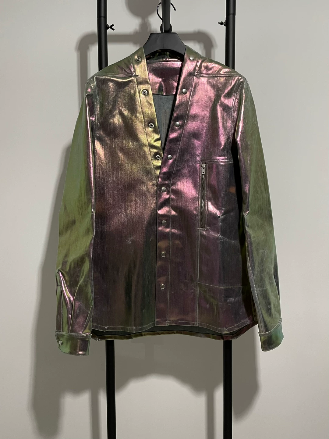 Rick Owens Iridescent Metallic Jacket