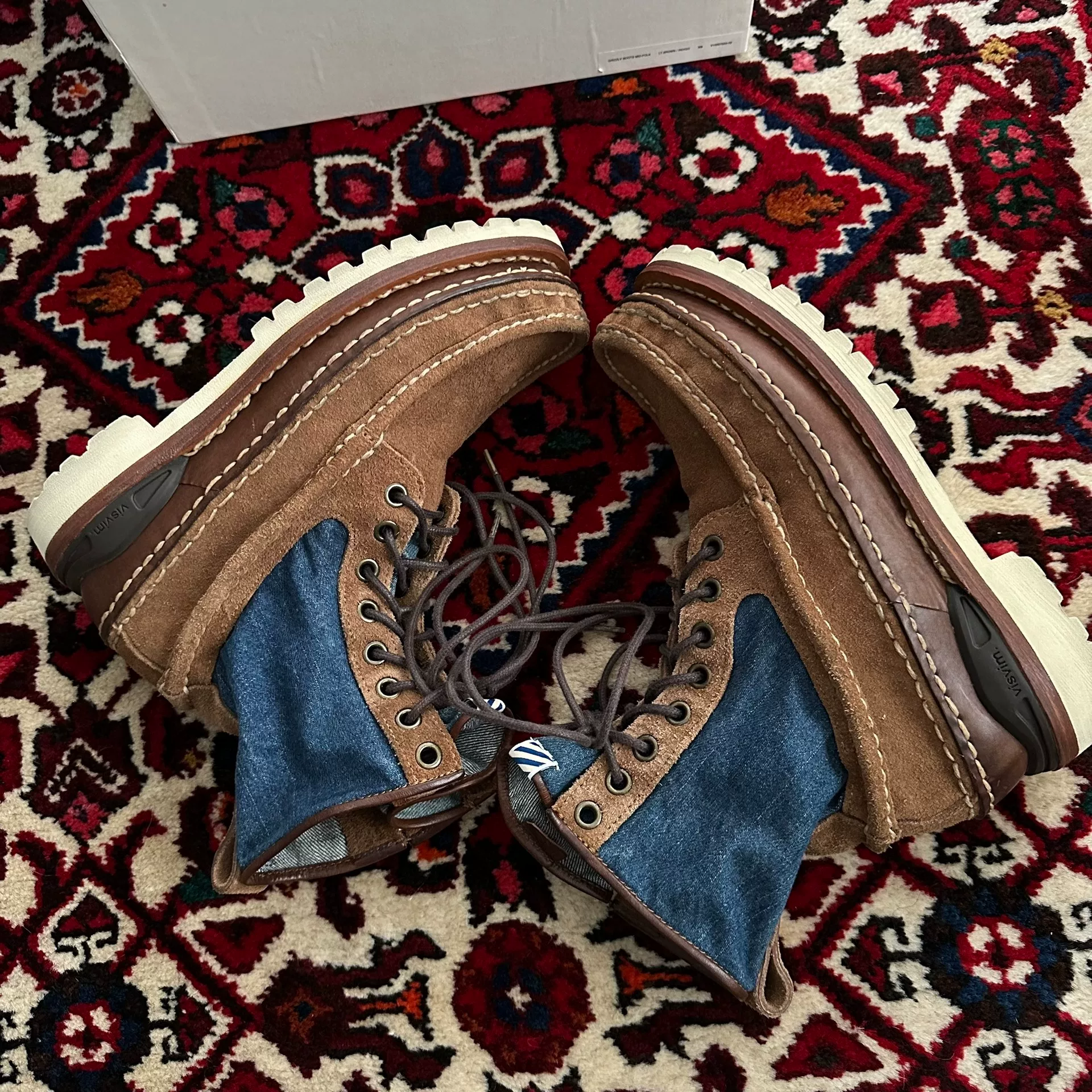 visvim 11AW Grizzly Boots — back