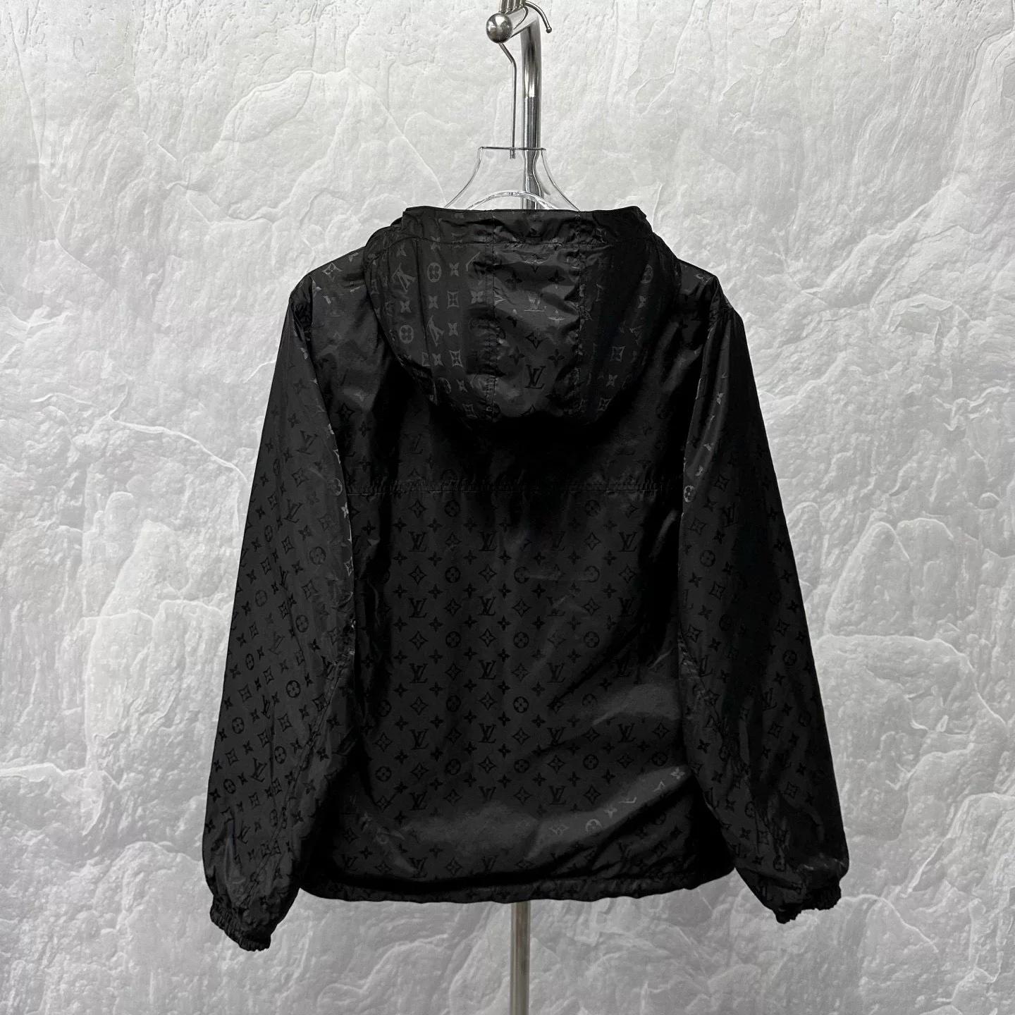 Louis Vuitton SS24 Monogram Hooded Jacket — front