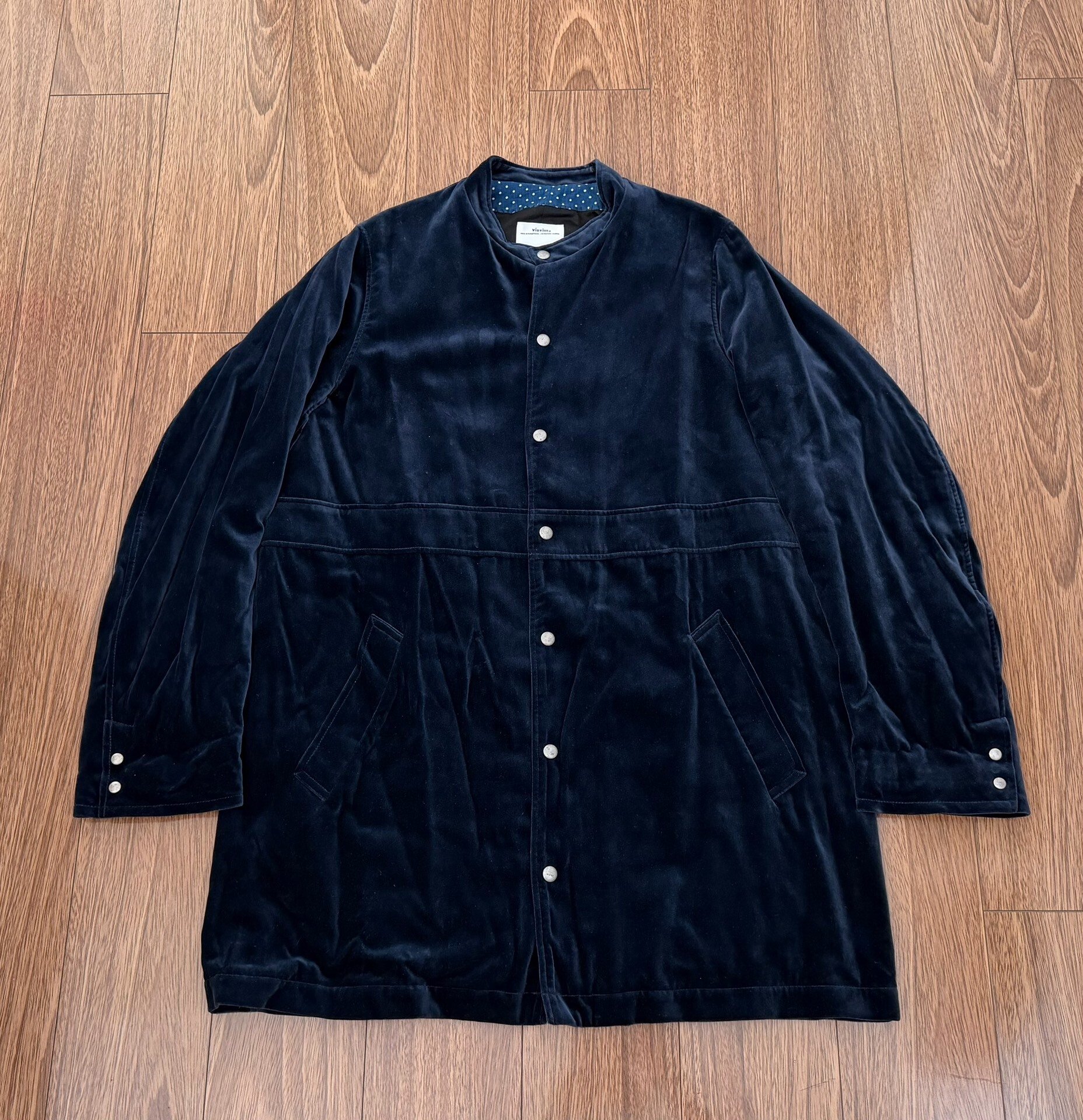 VISVIM 19SS Blackbird Velvet Coat