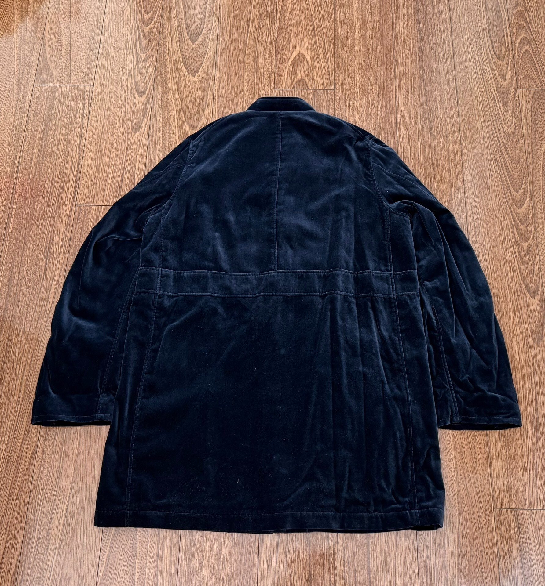 VISVIM 19SS Blackbird Velvet Coat — front