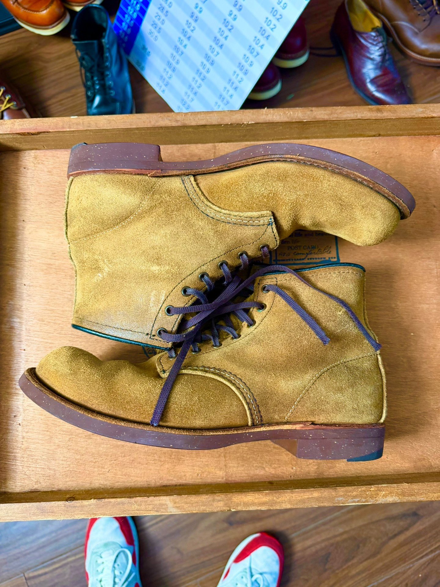 Red Wing 9162 Retro Leather Boots — back