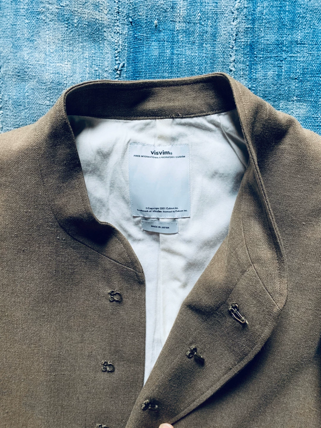 Visvim Travois JKT Morning Ascot Prototype — detail