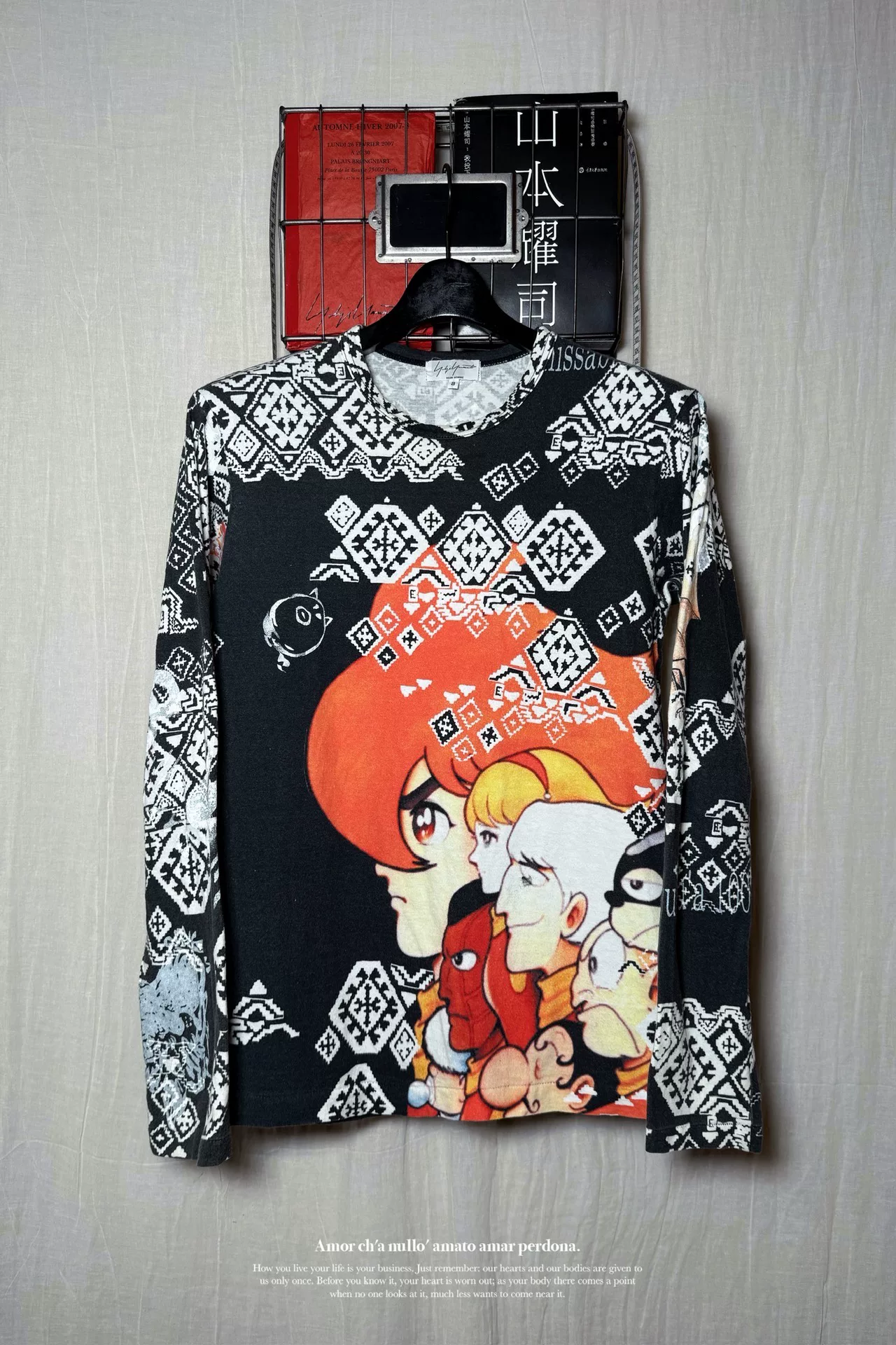 Yohji Yamamoto 2007AW Cyborg 009 Top — detail