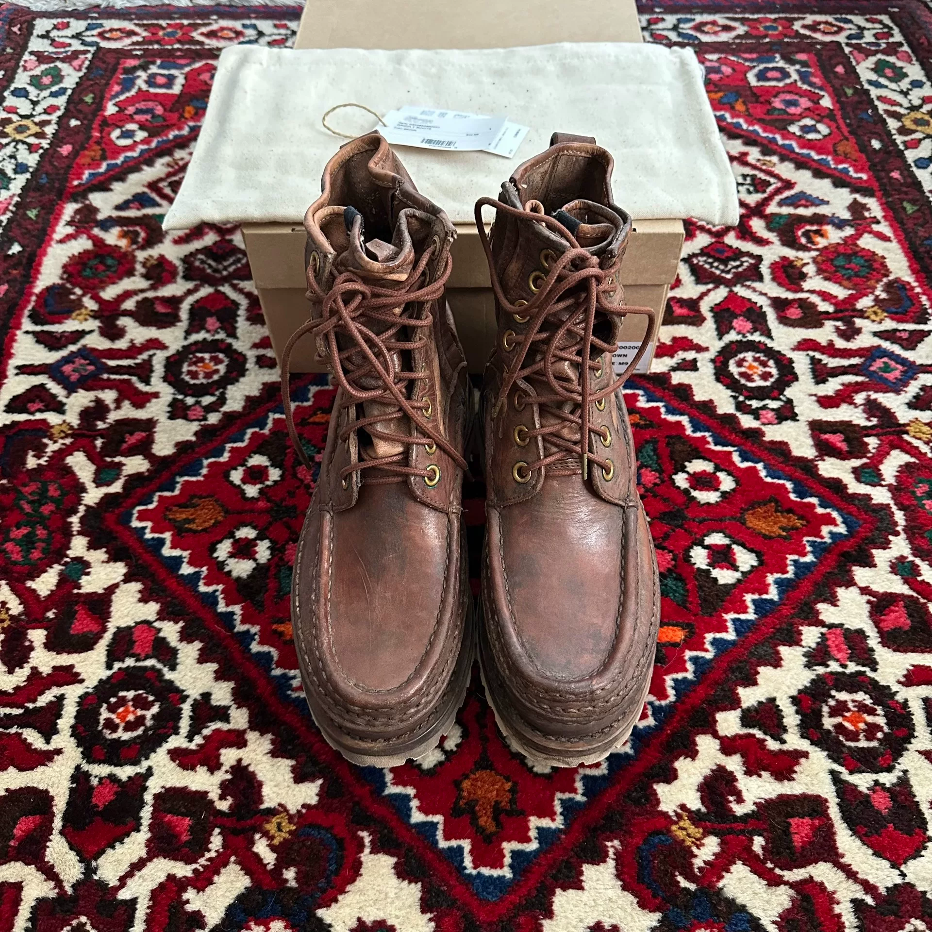 visvim 22AW ICT Grizzly Mud-Dyed Boots