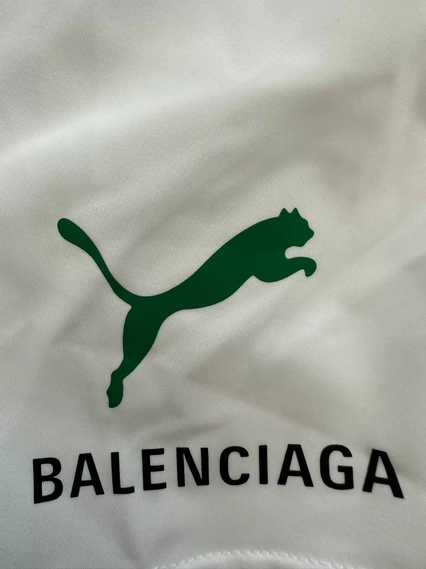 Balenciaga x PUMA Crew Neck T-Shirt — detail