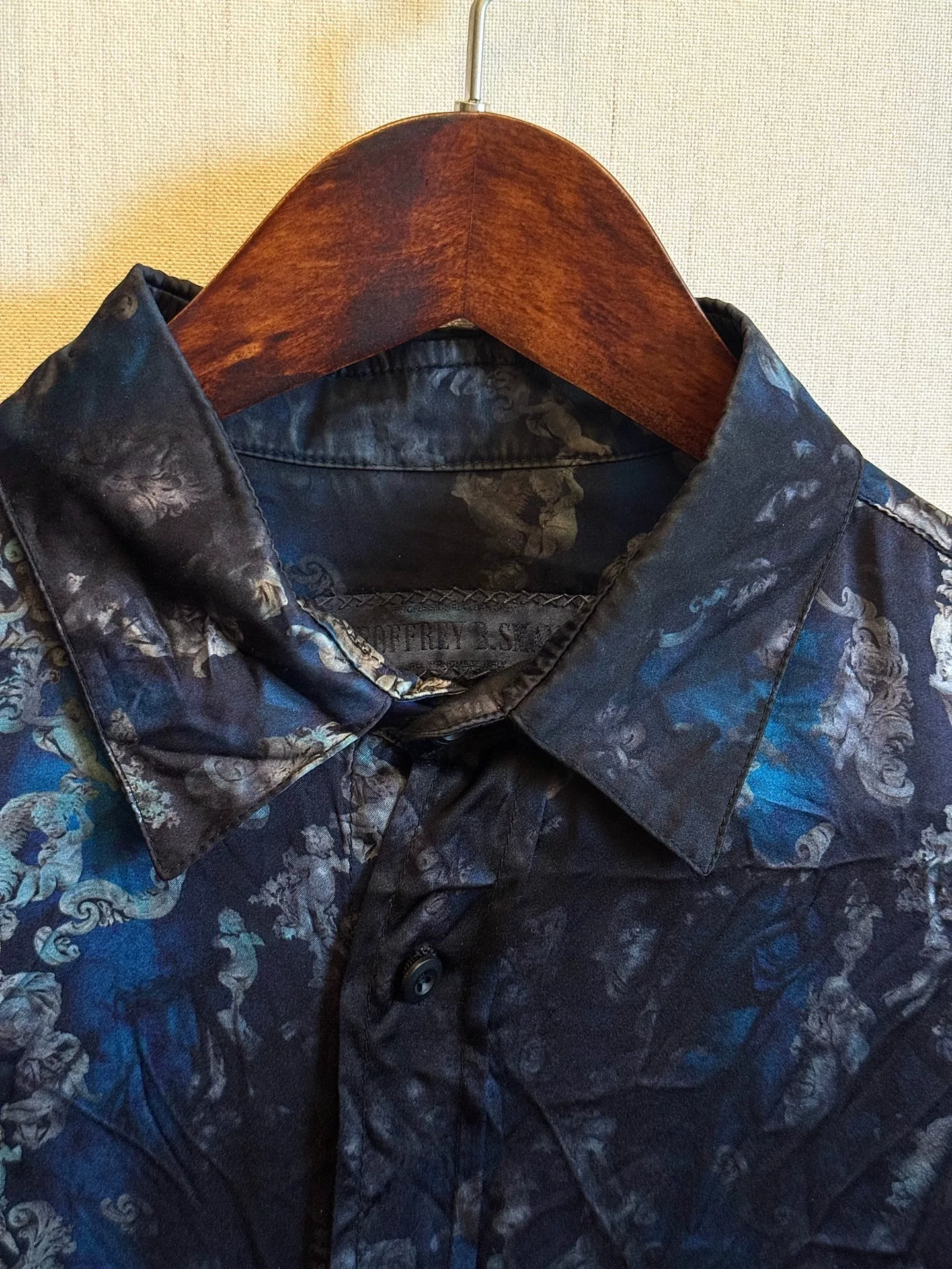 Geoffrey B Serpotta Long-Sleeve Shirt — detail