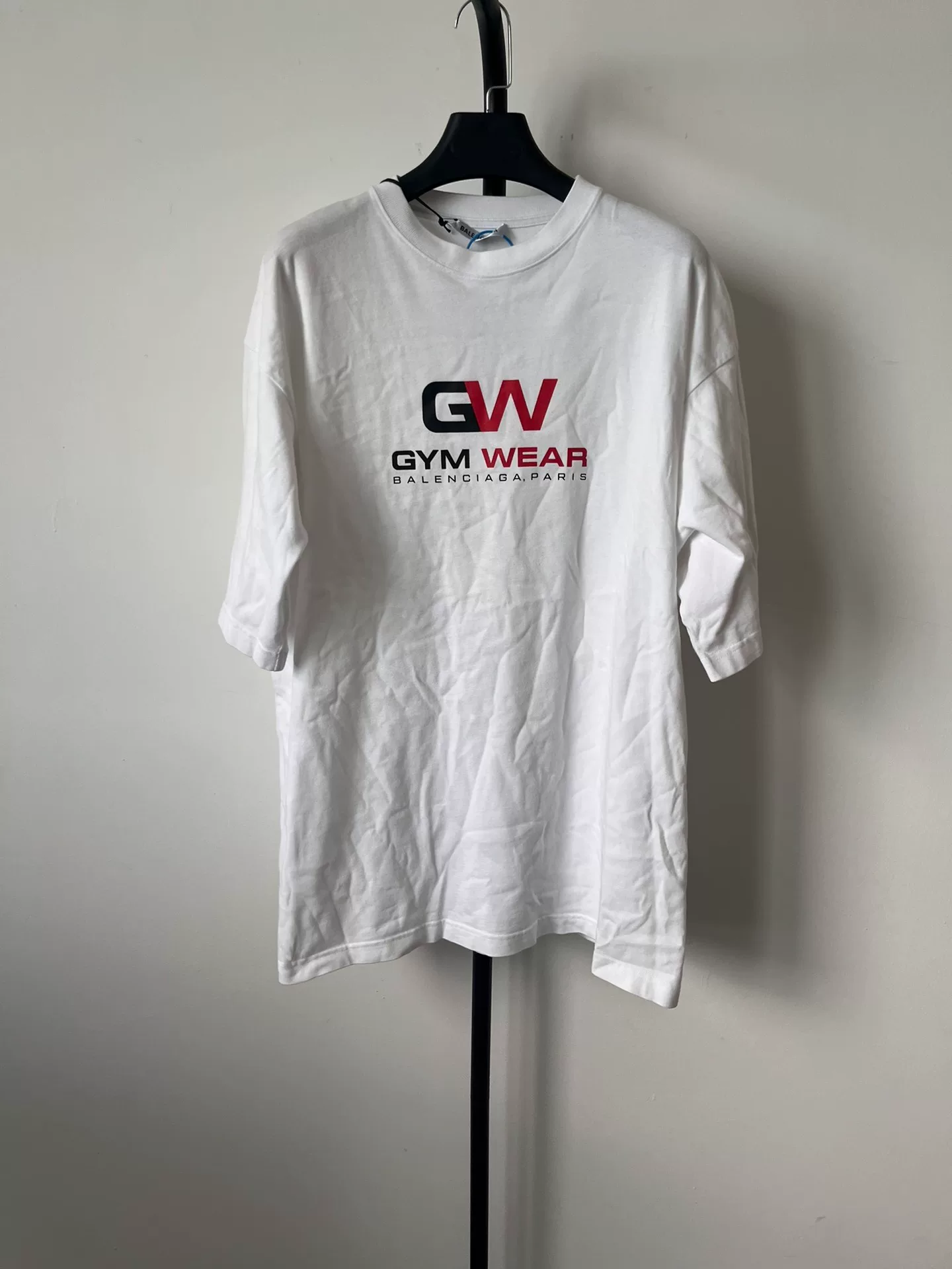 Balenciaga GW GYMWEAR Short-Sleeve T-Shirt