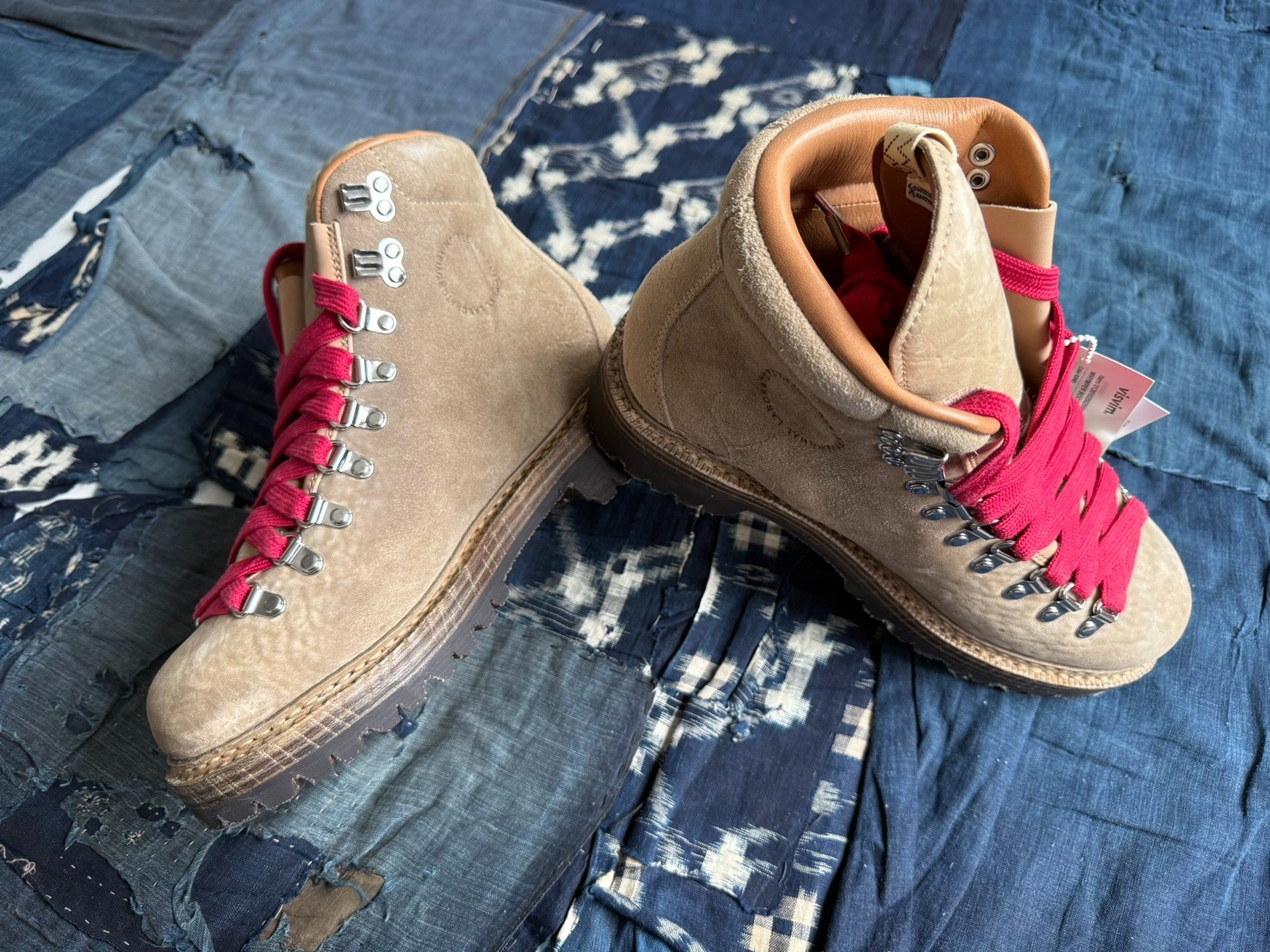 VISVIM 26SS WHYMPER Folk Hiking Boots — detail