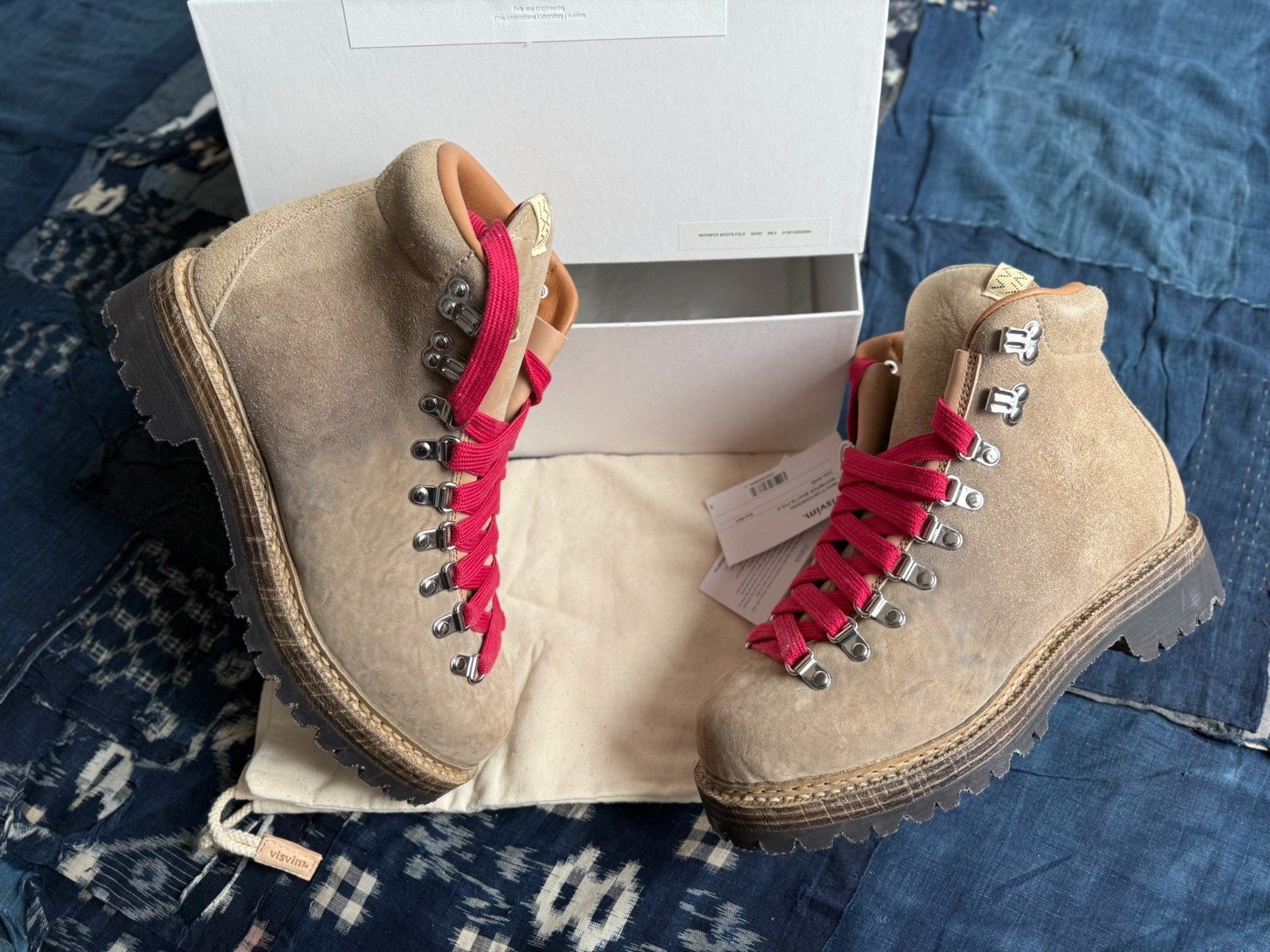 VISVIM 26SS WHYMPER Folk Hiking Boots