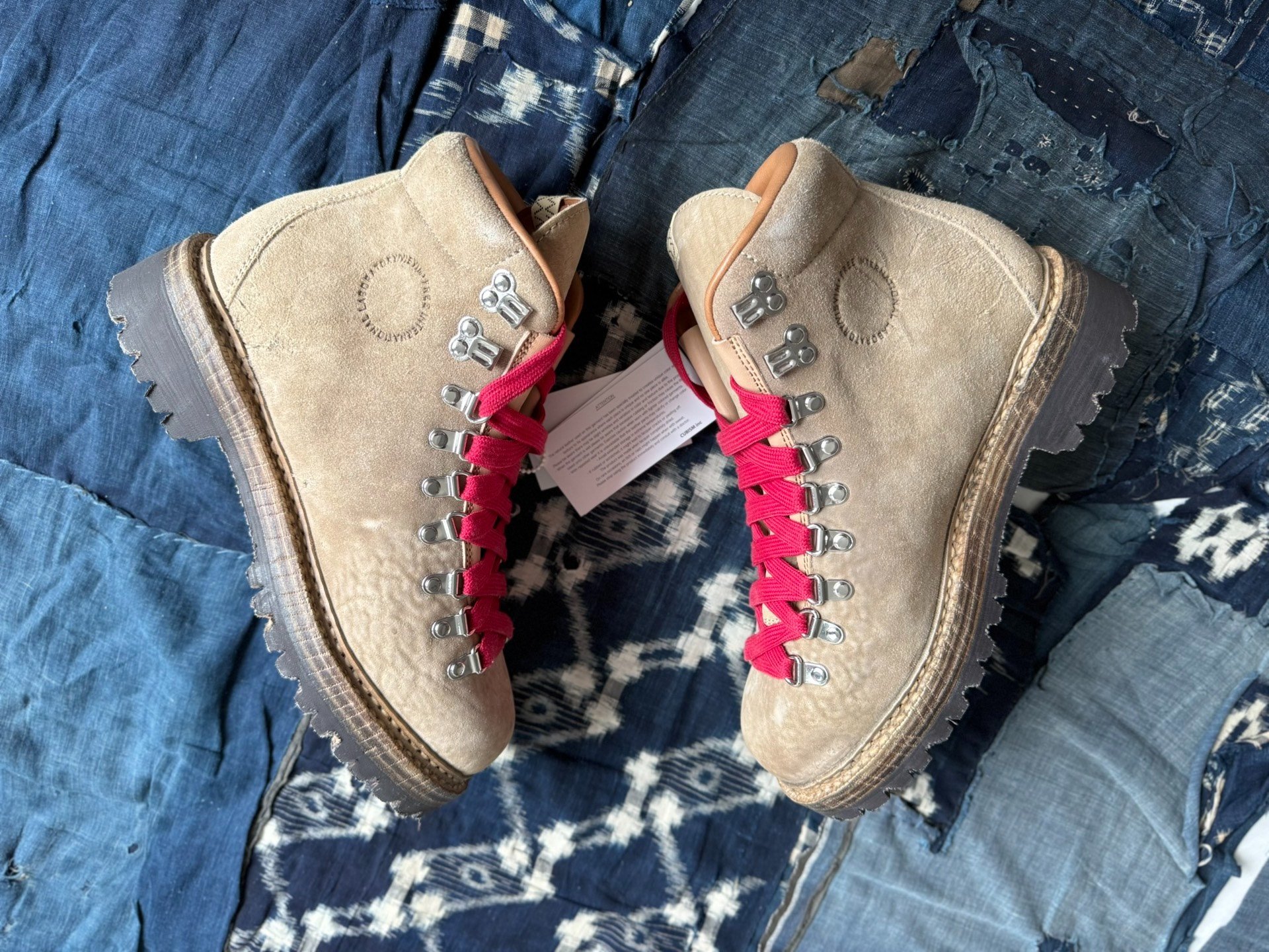 VISVIM 26SS WHYMPER Folk Hiking Boots — label