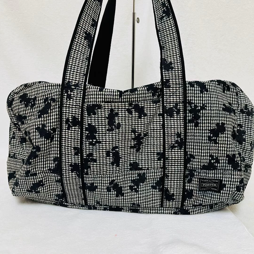 PORTER x BEAMS x Disney Boston Bag