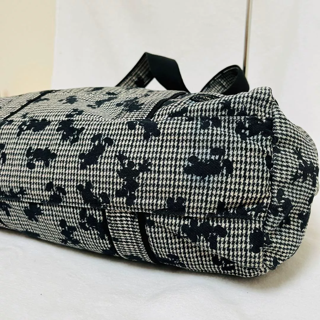 PORTER x BEAMS x Disney Boston Bag — label