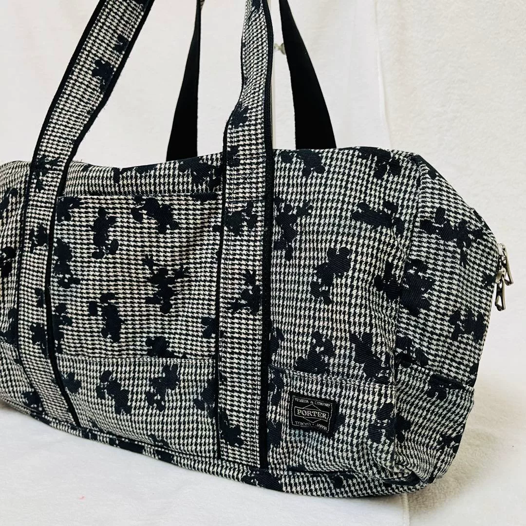 PORTER x BEAMS x Disney Boston Bag — detail