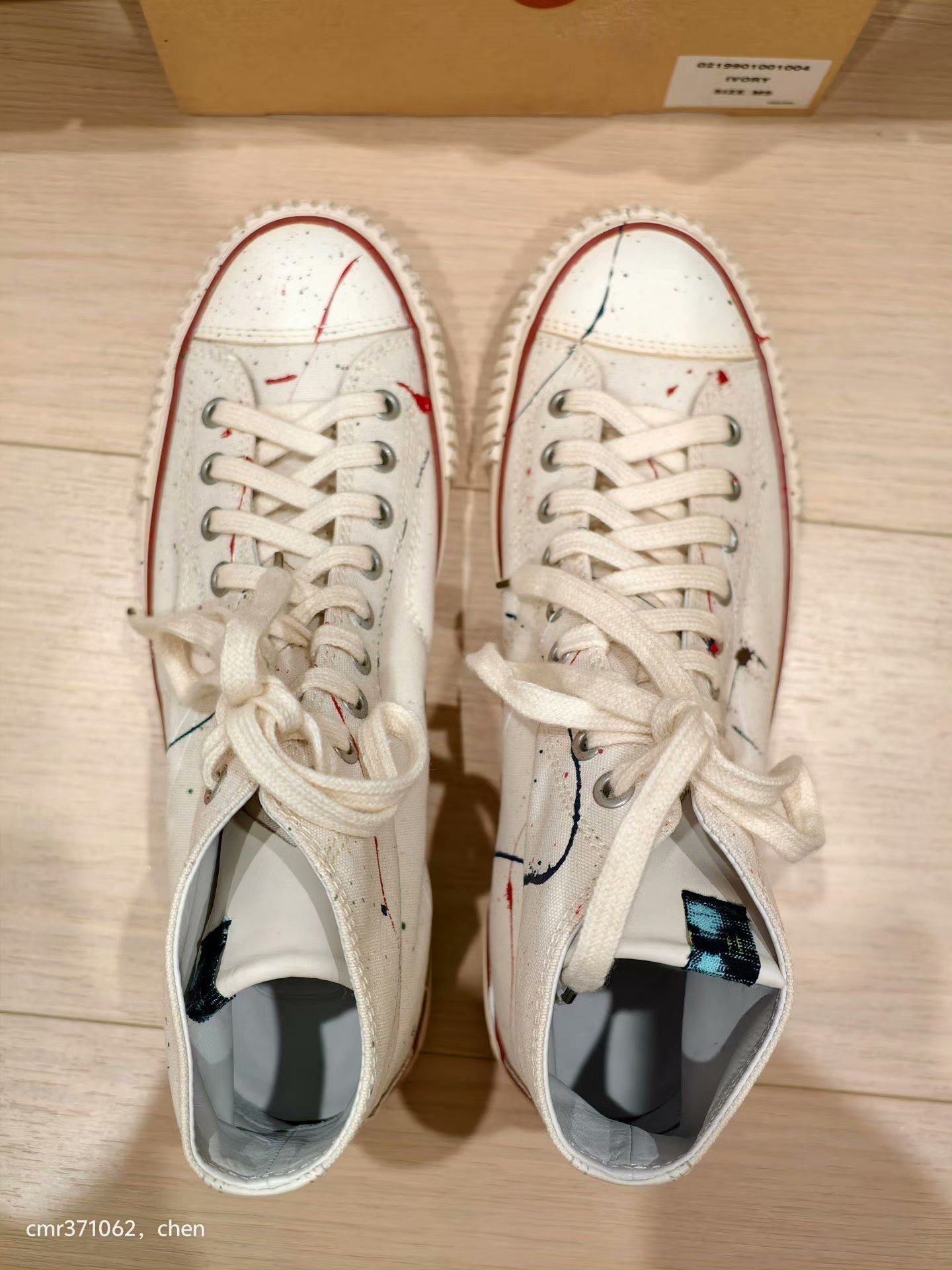 VISVIM 19 ICT SKAGWAY HI CANVAS — label