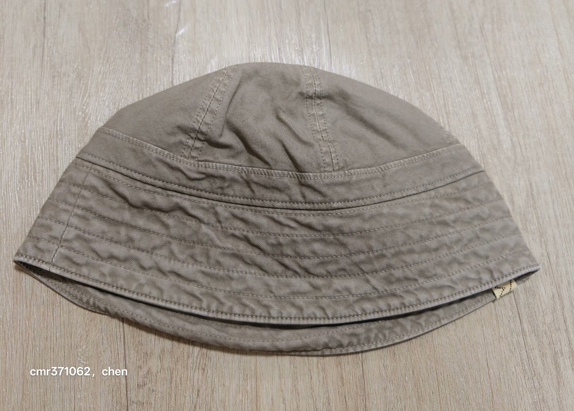 VISVIM 23SS SPOT BUCKET CAP DMGD — front
