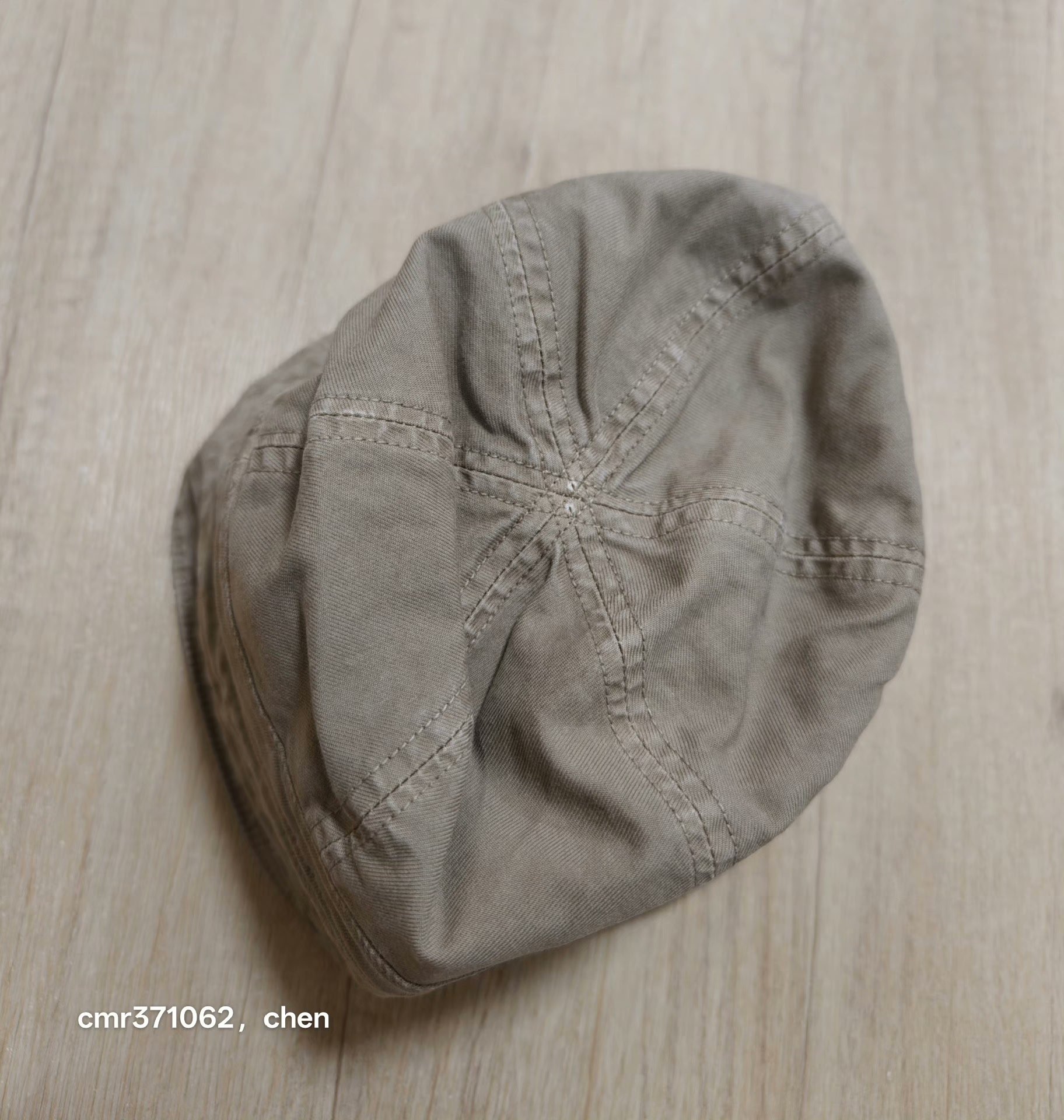 VISVIM 23SS SPOT BUCKET CAP DMGD — detail