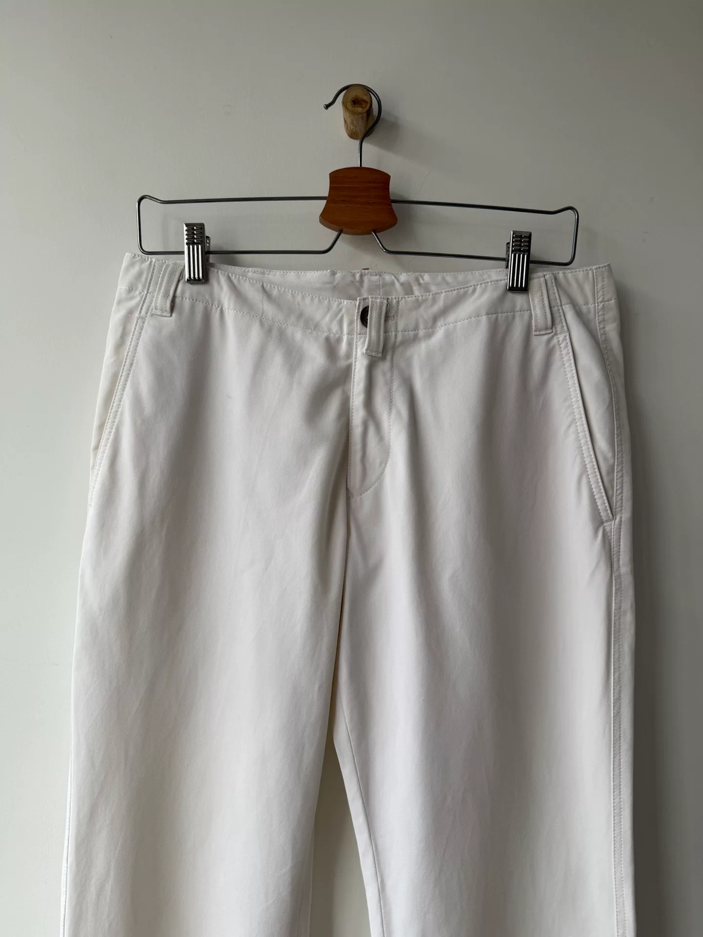 Jean Paul Gaultier 90s Low-Waist Straight Pants — front
