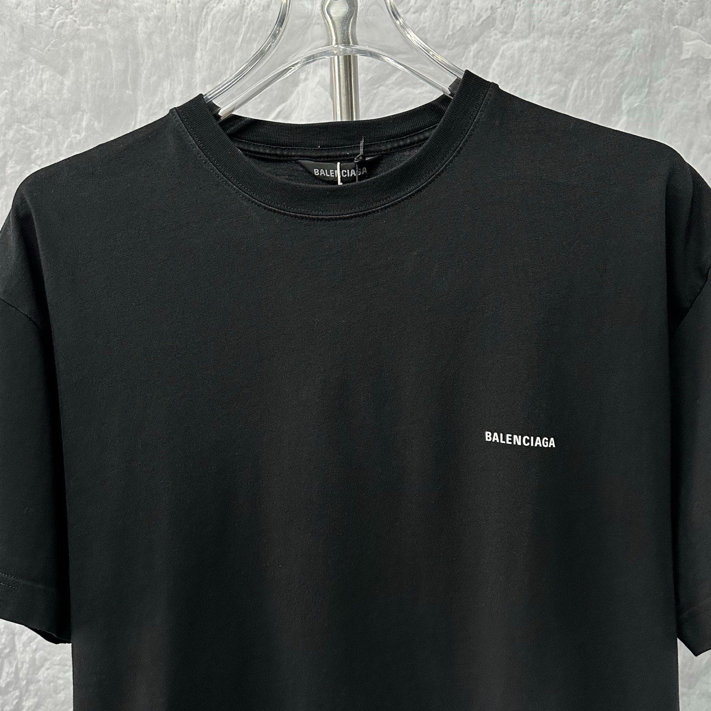 Balenciaga Logo Print Short Sleeve T-Shirt S — front