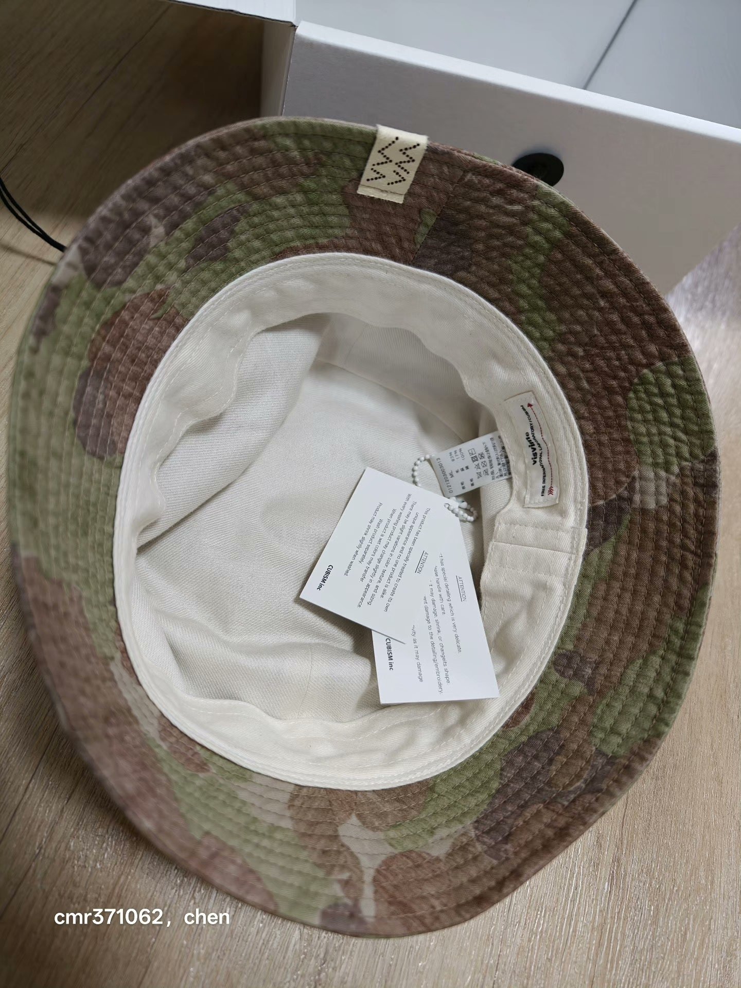 VISVIM 21AW DOME BUCKET HAT (W/L) — back