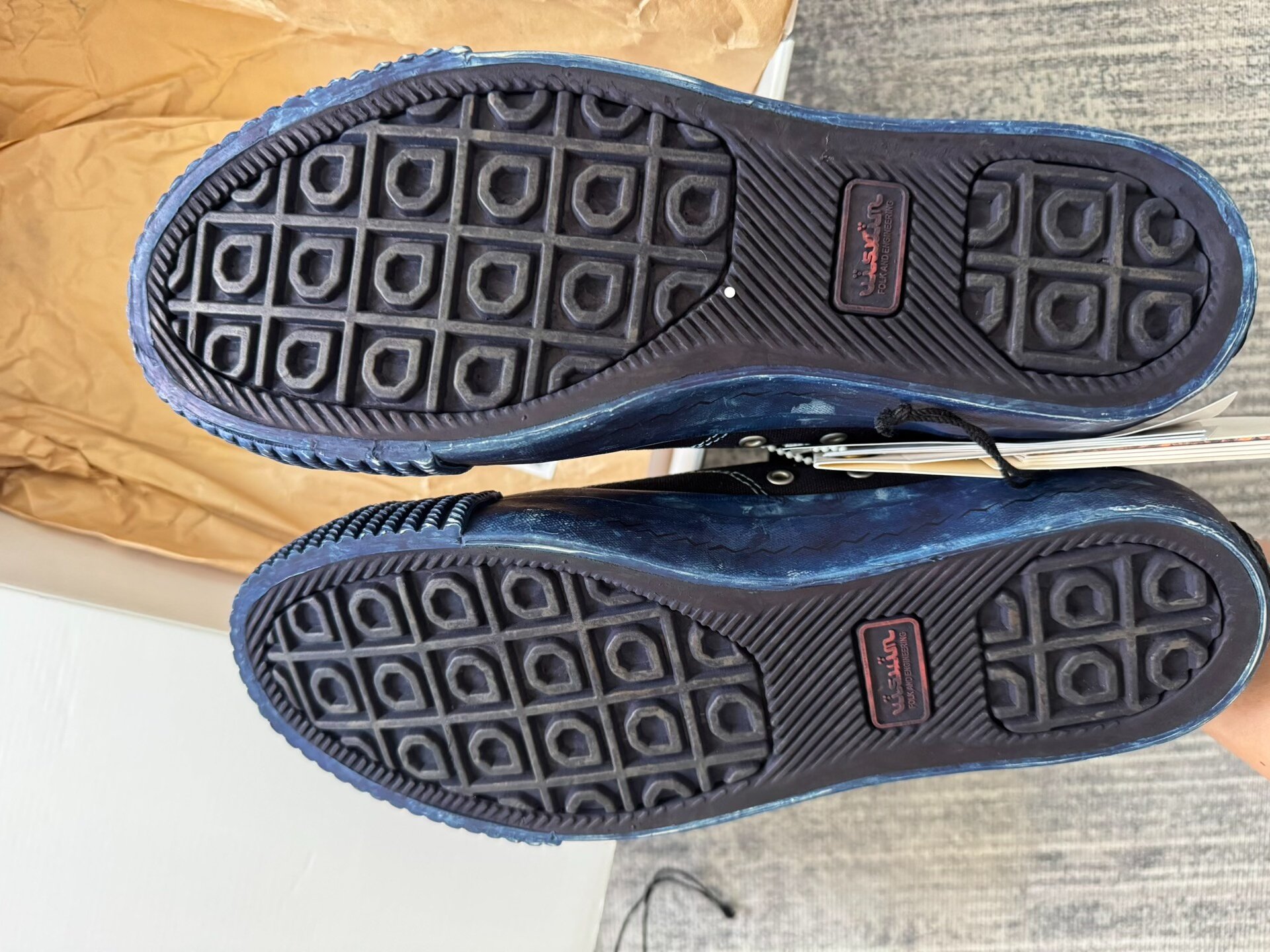 VISVIM 23SS SKAGWAY HI CANVAS — detail