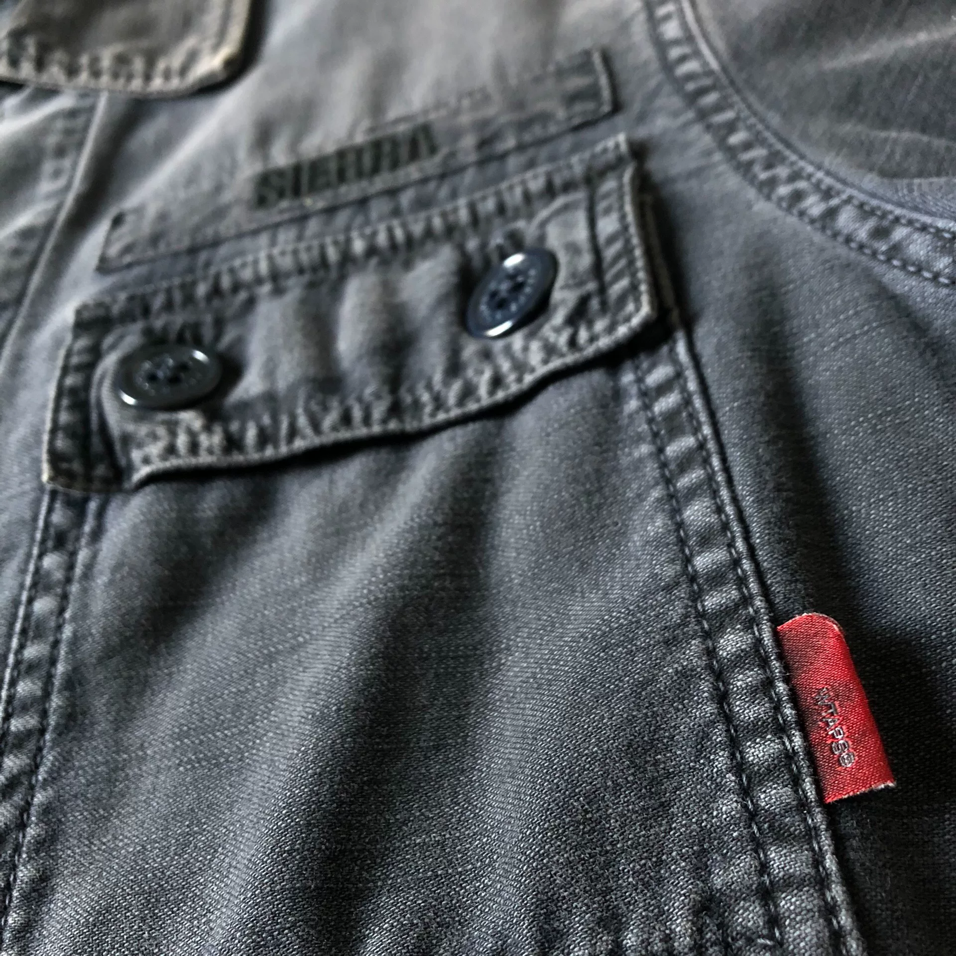 WTAPS 13AW Batik Four-Pocket Navy — front