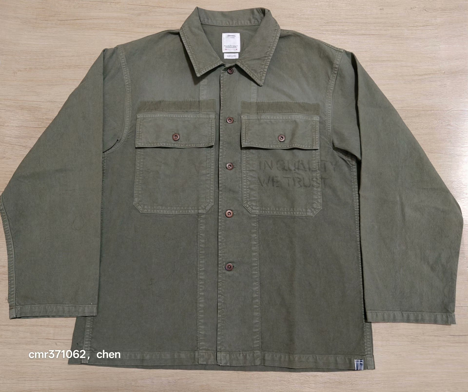 VISVIM 22SS CARDWELL SHIRT L/S