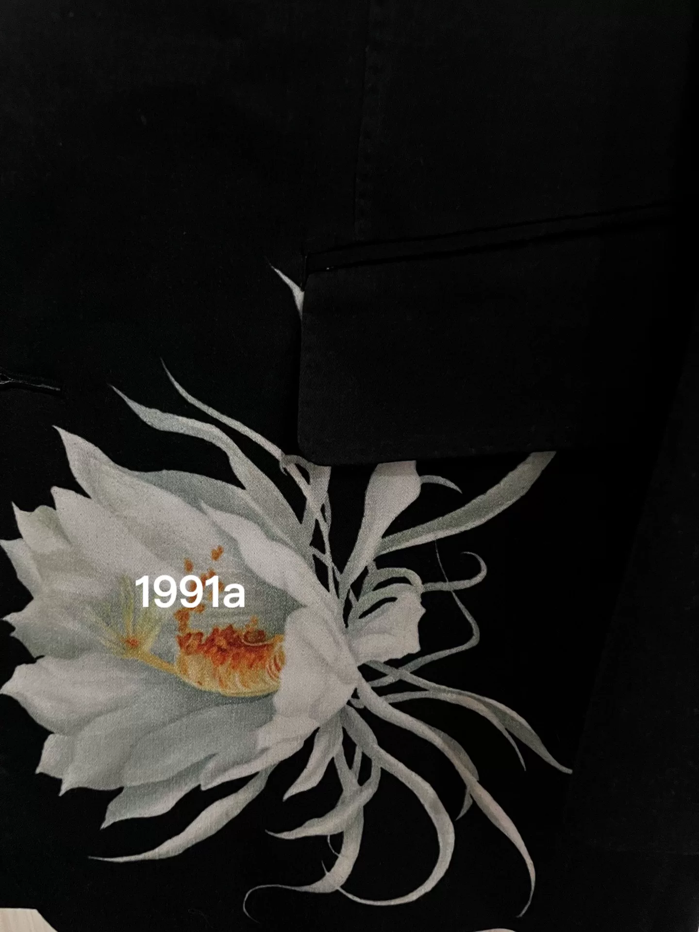 Yohji Yamamoto 07AW Flower Print Suit — front