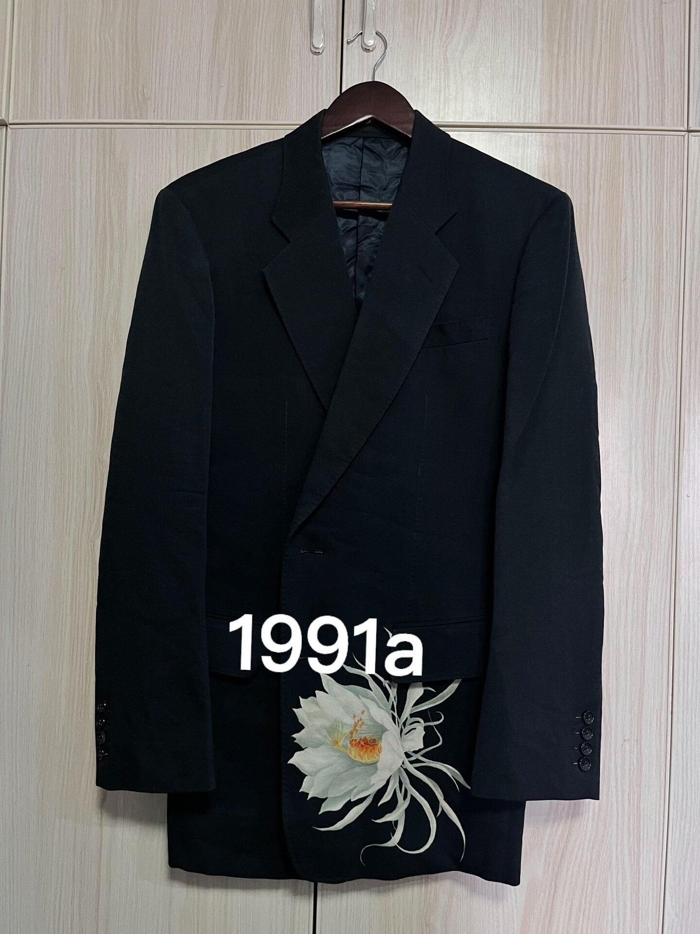 Yohji Yamamoto 07AW Flower Print Suit